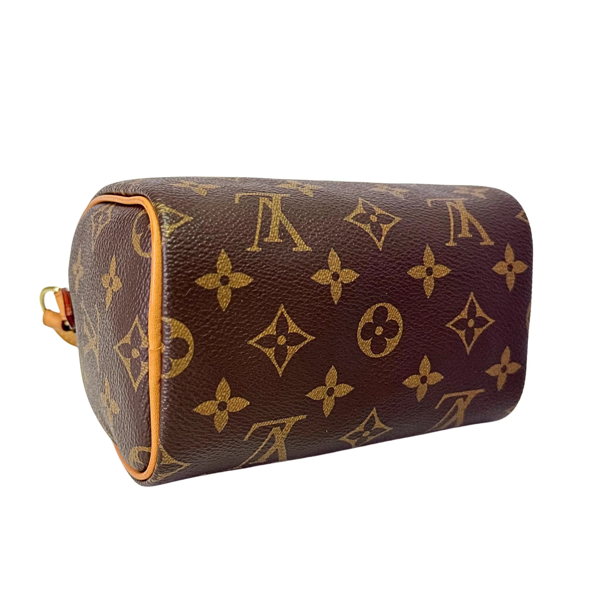 Louis Vuitton Nano Speedy Handbag Monogram Canvas - Lost Designer