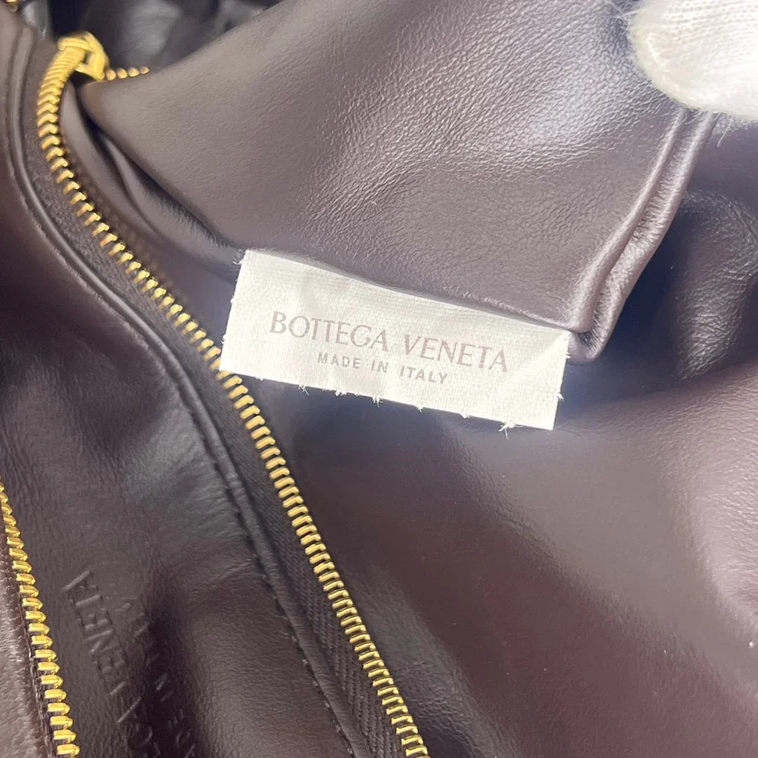 Brand New Bottega Veneta Gemelli Large Shoulder Bag – Intrecciato Dark Brown