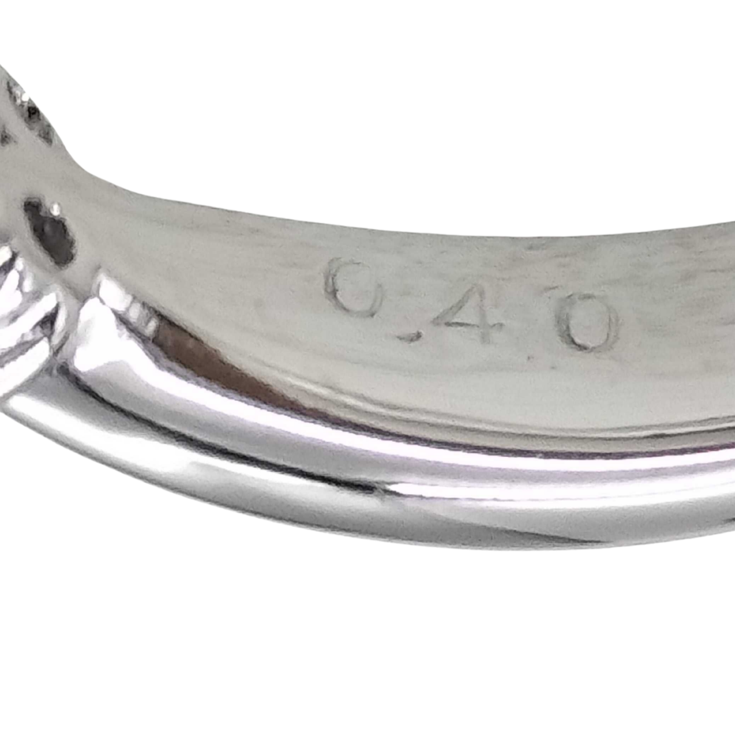 0.15Ct Natural Pink Diamond & 0.30Ct White Diamonds Halo Ring In Platinum