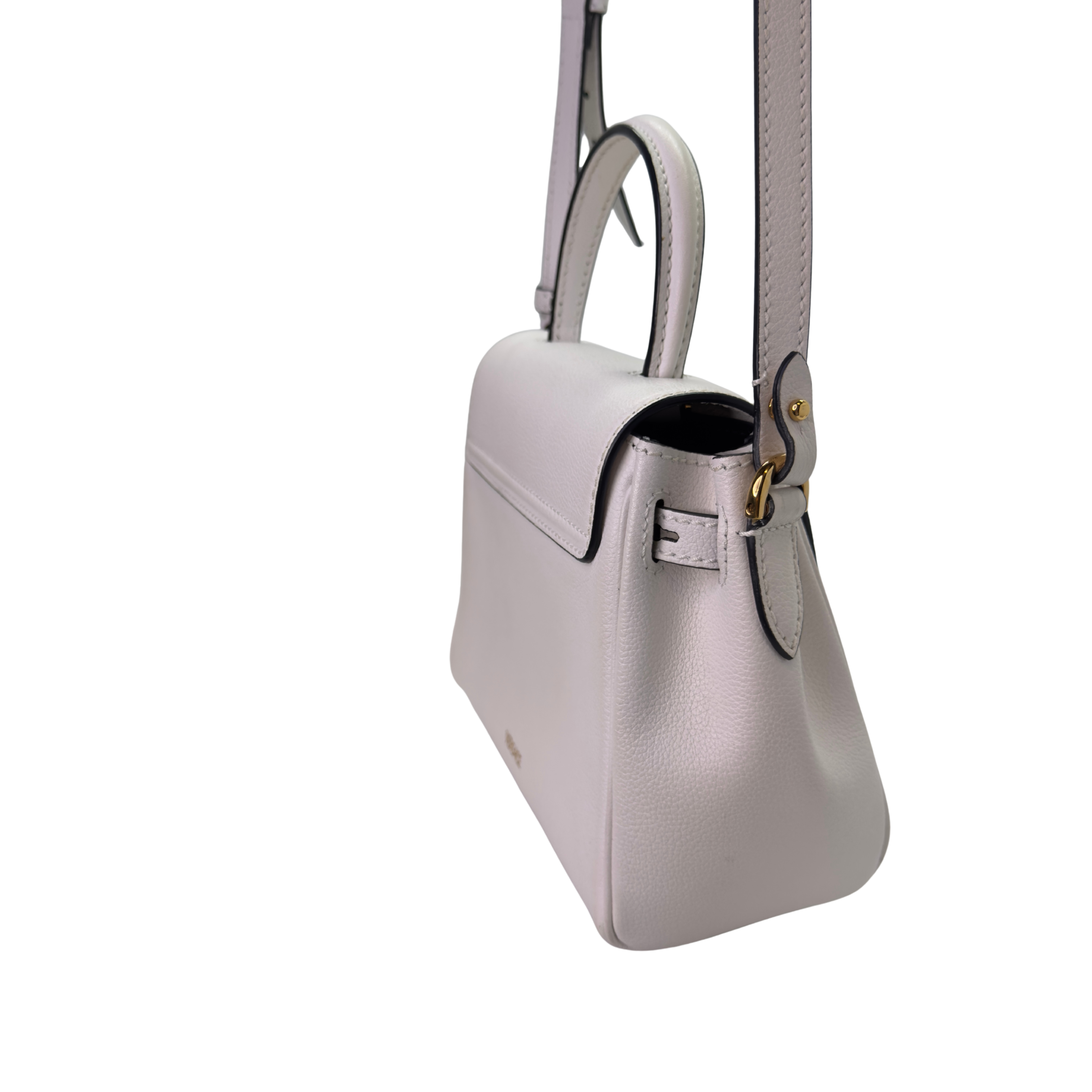 Versace La Medusa Small Crossbody Bag White