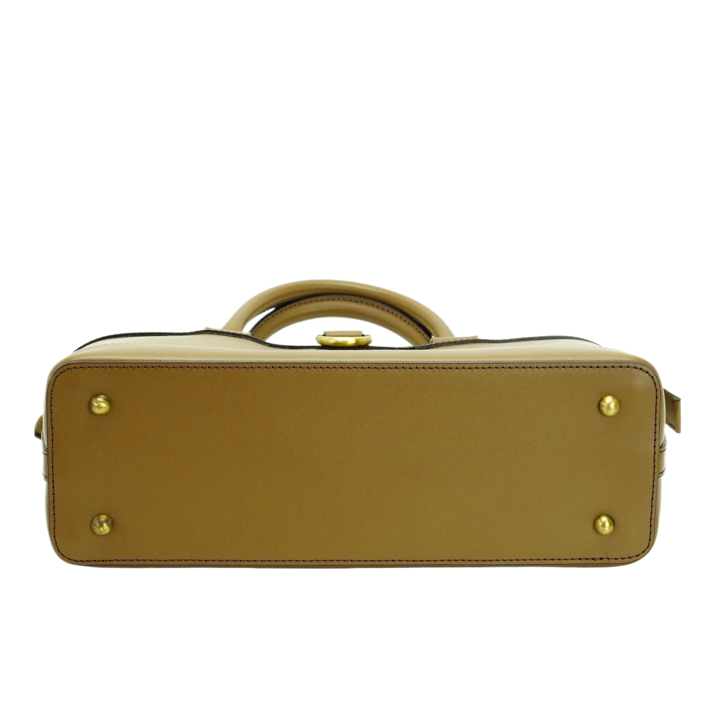 Burberry Handbag Leather Brown
