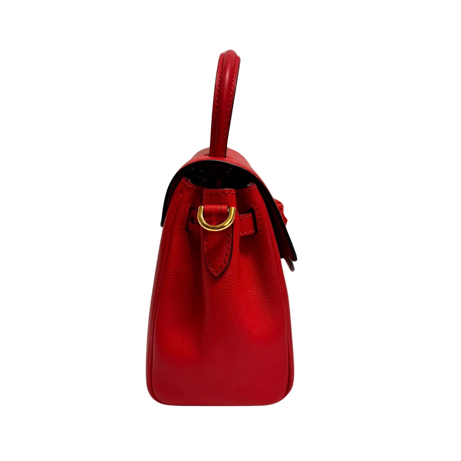 Versace Red Medusa Head Red top handle