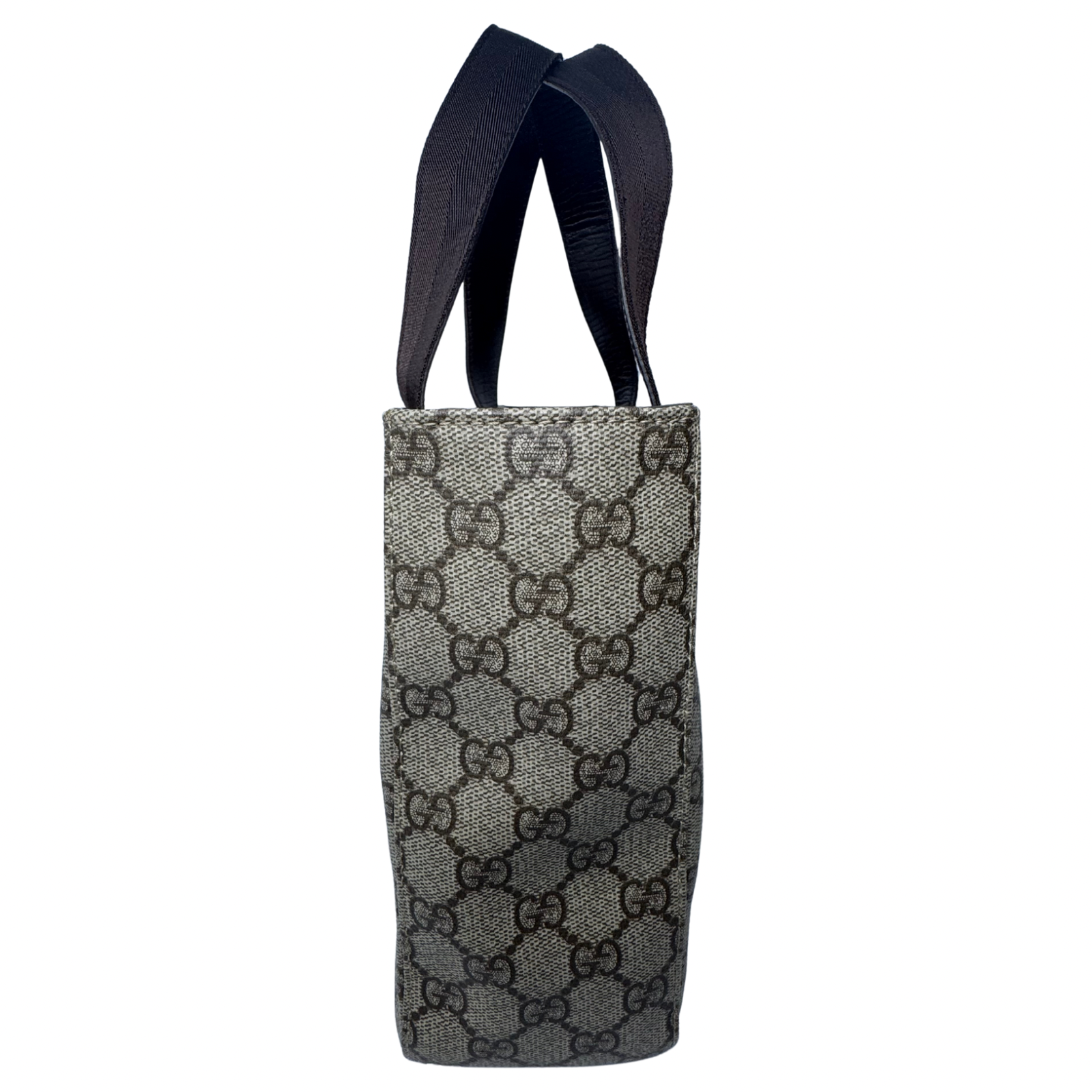 Gucci GG Plus Small Monogram Tote Bag Brown