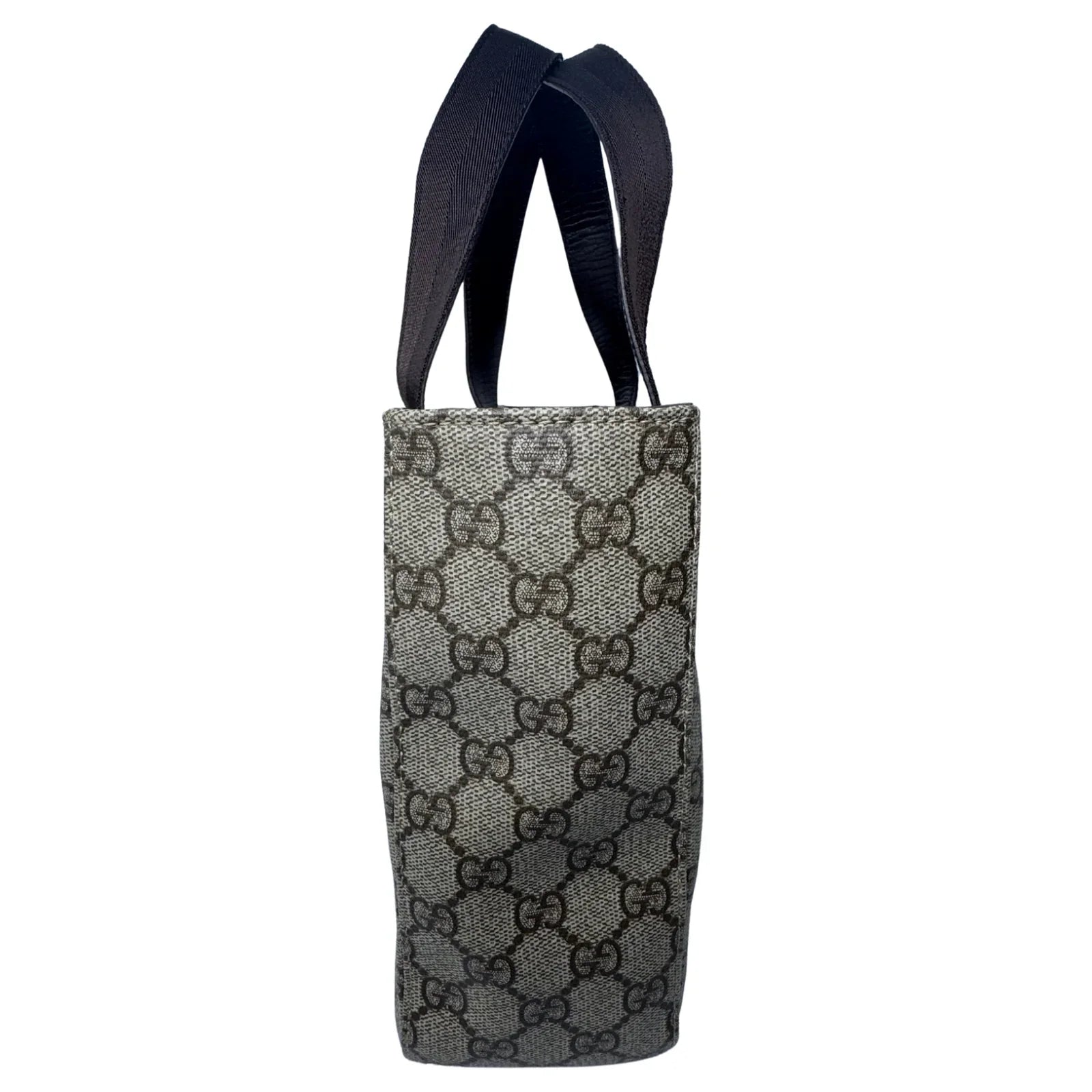 Gucci GG Plus Small Monogram Tote Bag Brown - Lost Designer