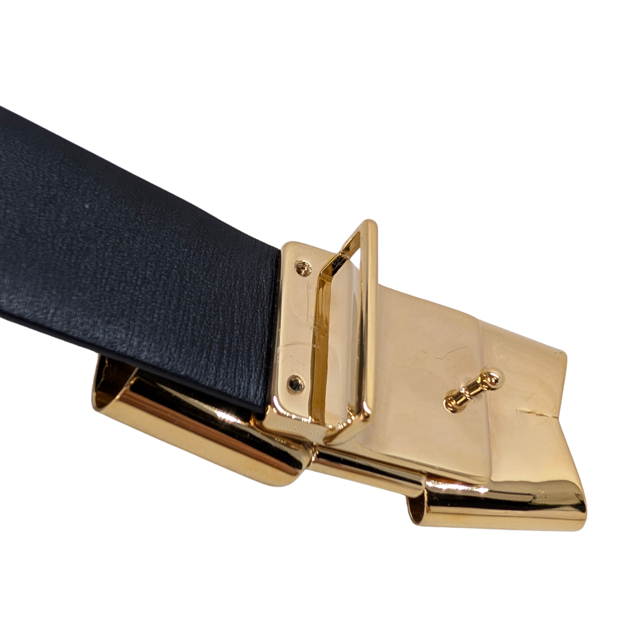 Celine Bow Metal Buckle Belt