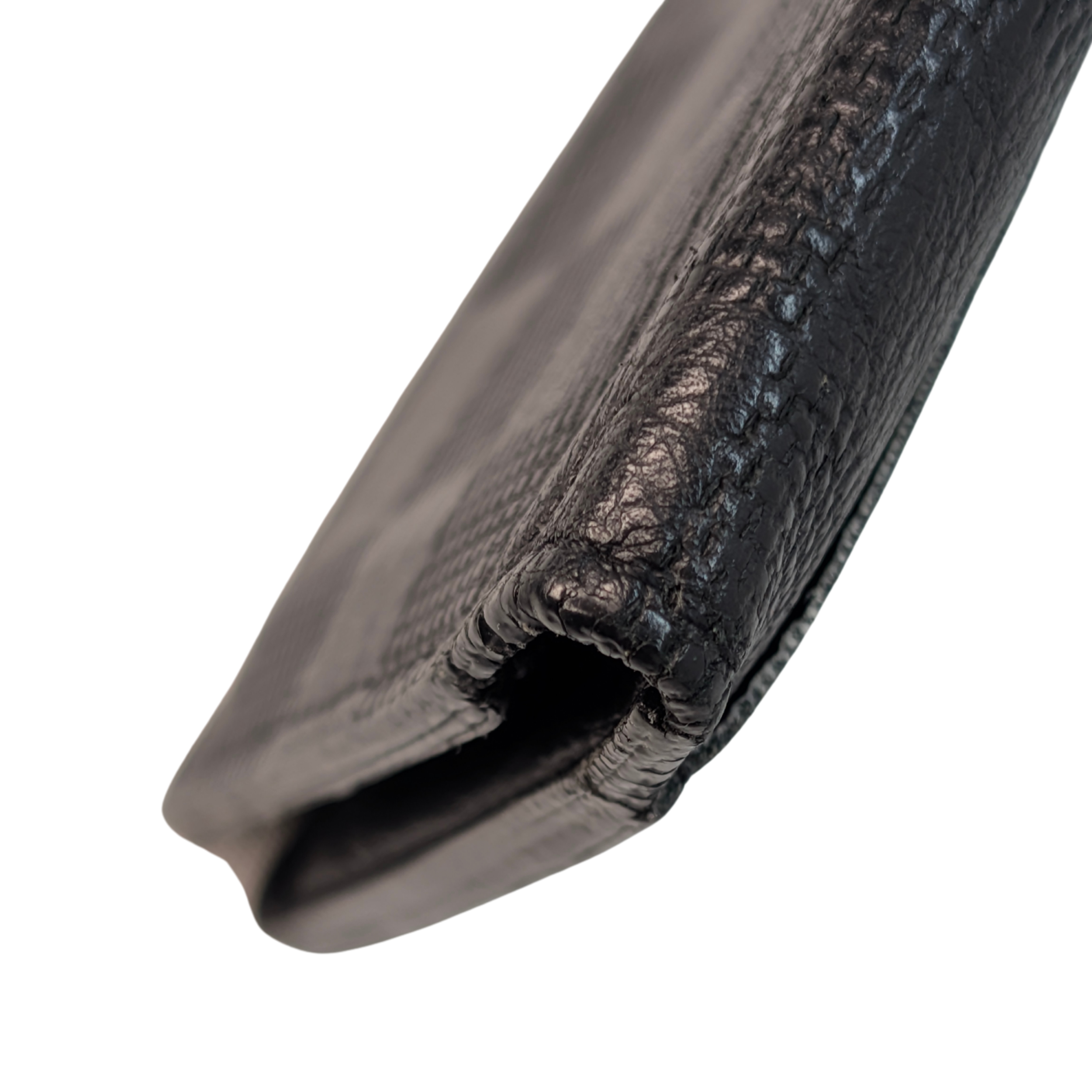 Louis Vuitton Damier Leather Pocket Organiser Wallet Black