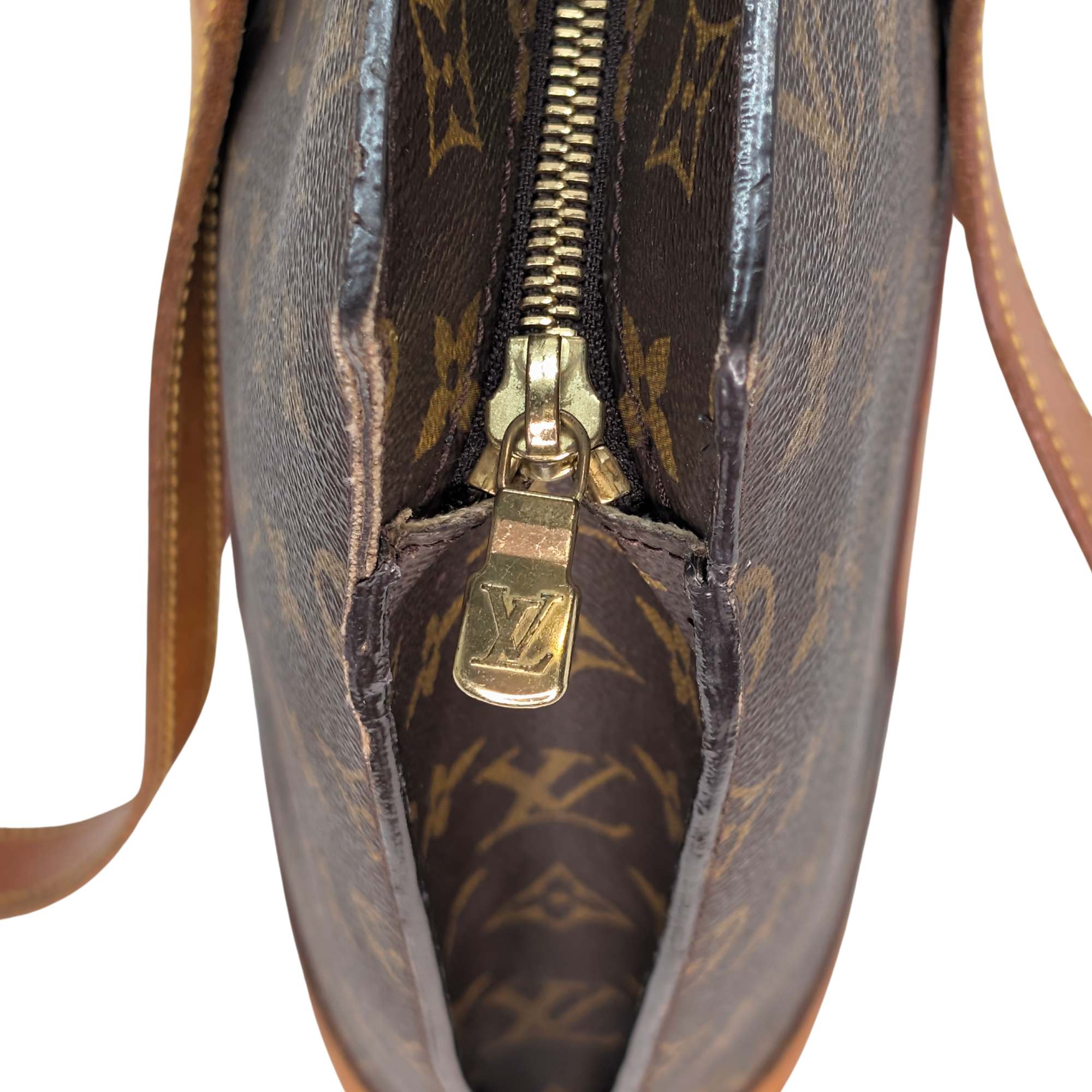 Louis Vuitton Babylone Monogram Tote Bag Brown