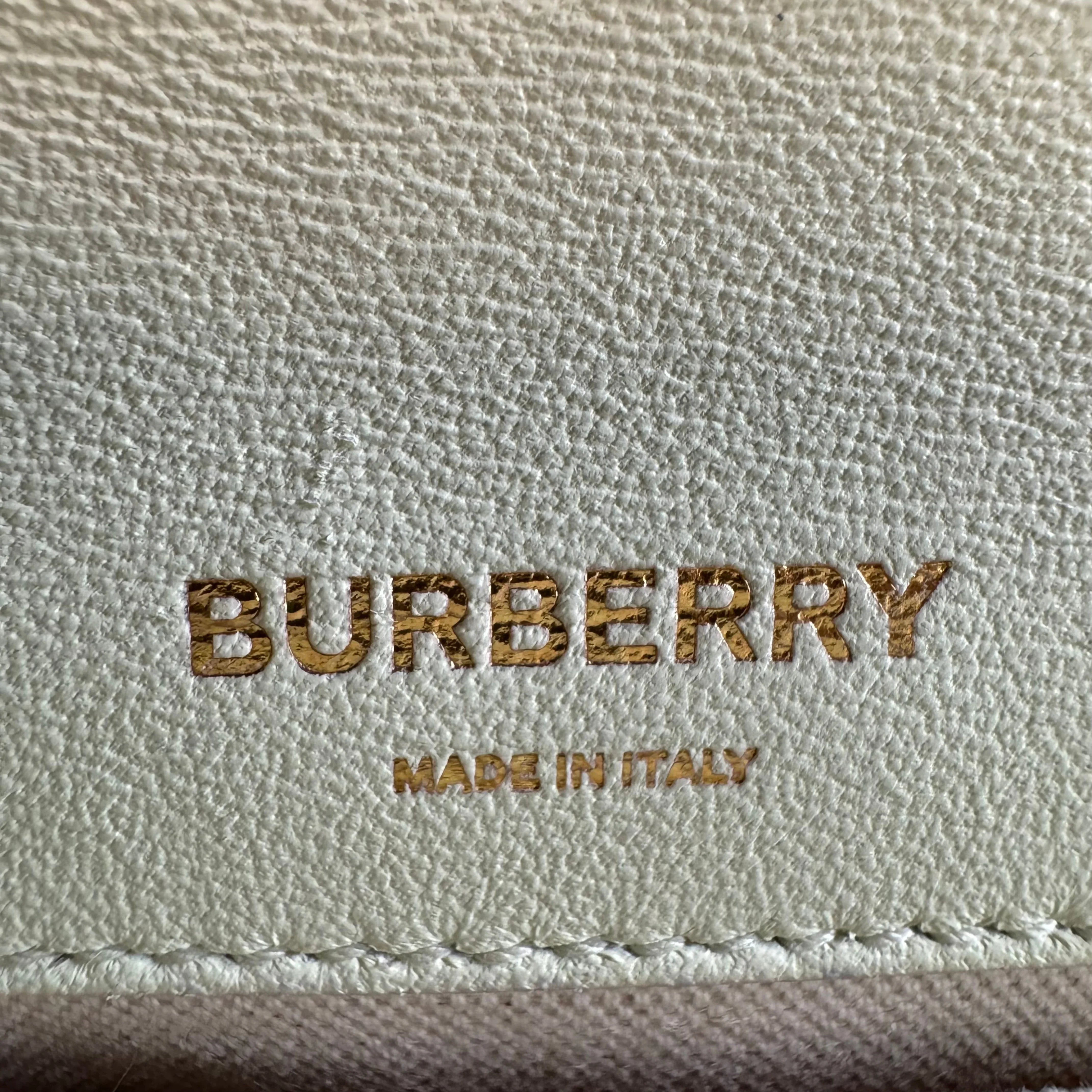 Burberry Lola Crossbody Bag Leather Green - Lost Designer