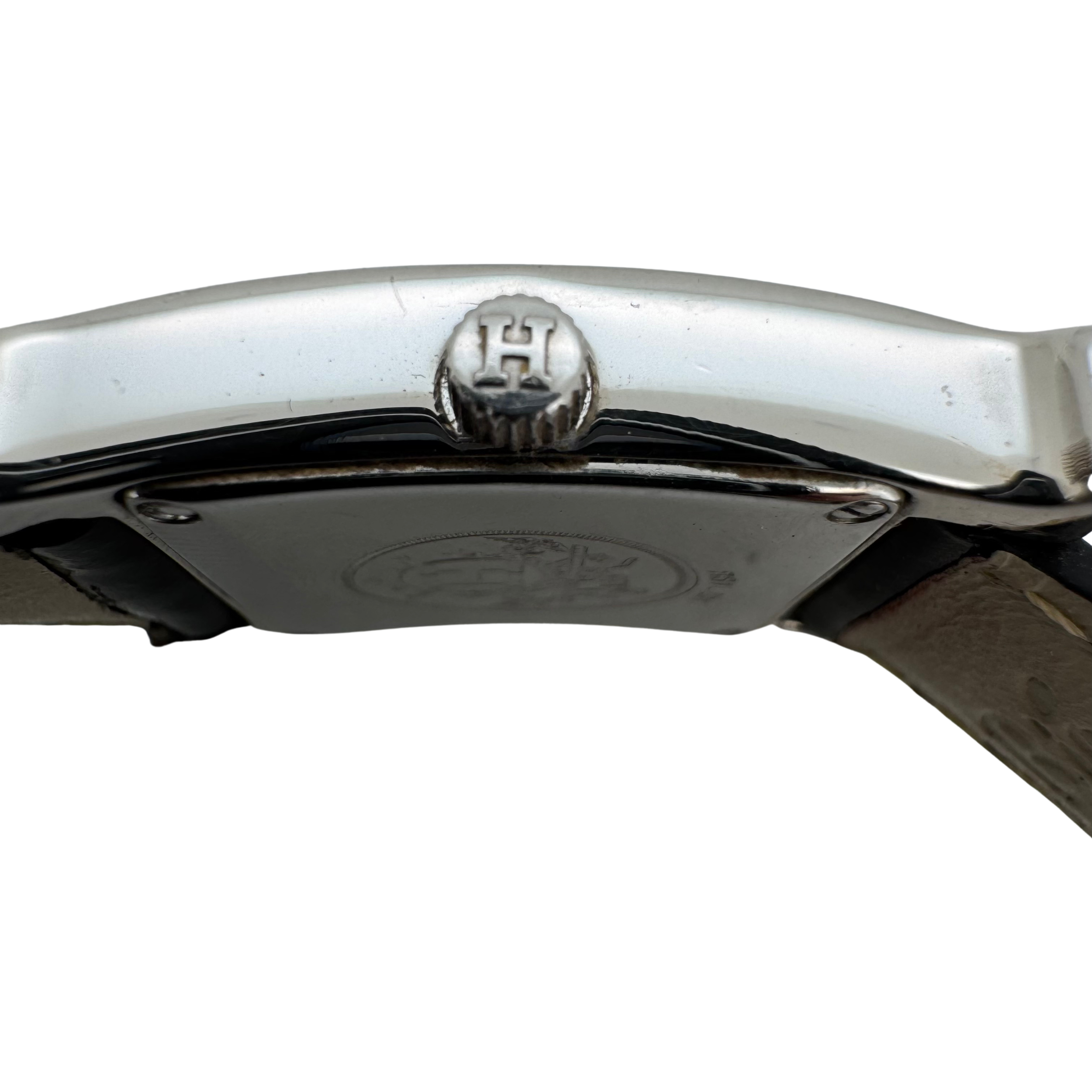 Hermes H Watch RS1.201 Quartz Stainless Steel white Dial