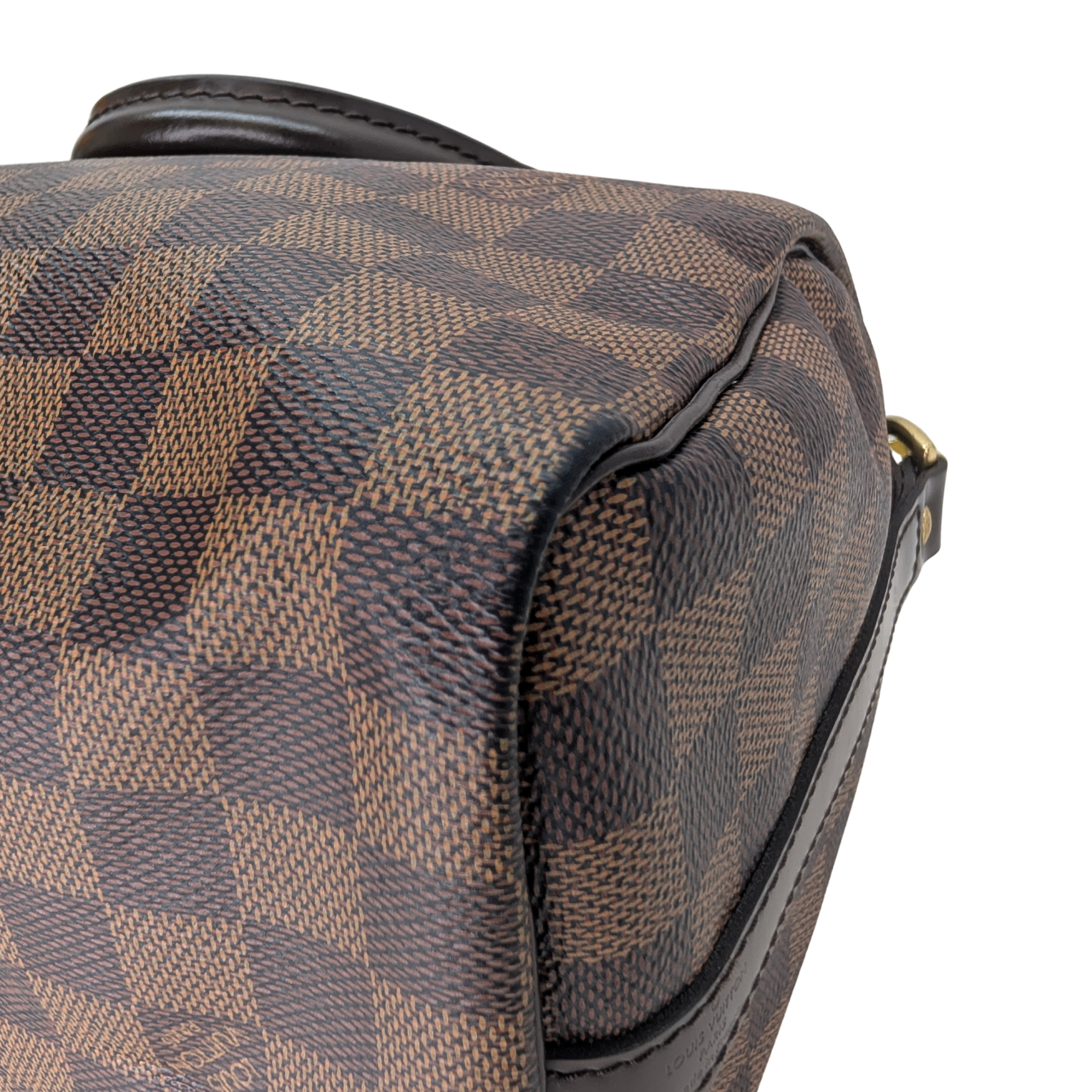 Louis Vuitton Speedy 25 Bandouliere Damier Ebene