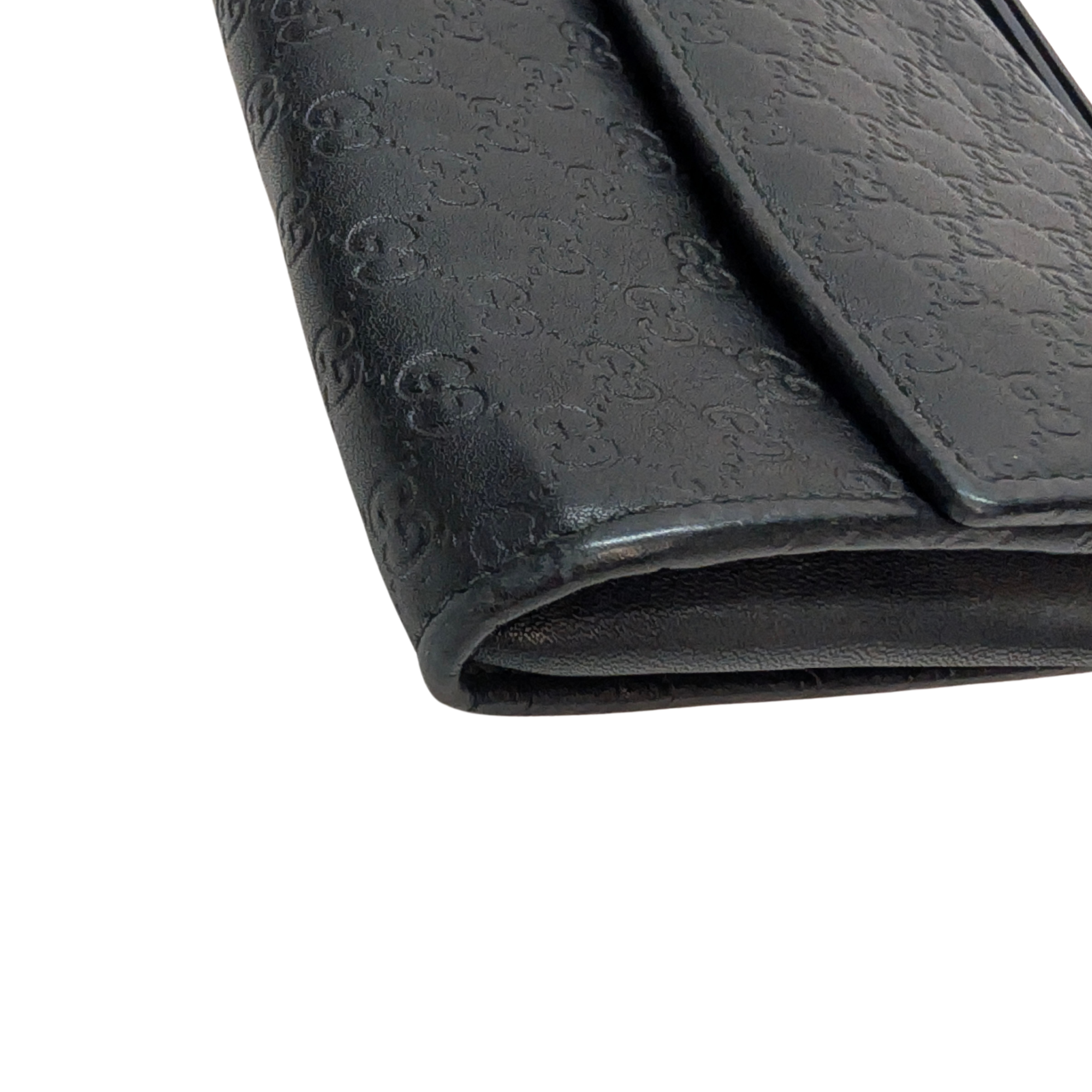 Gucci Microguccissima Clutch Wallet Black