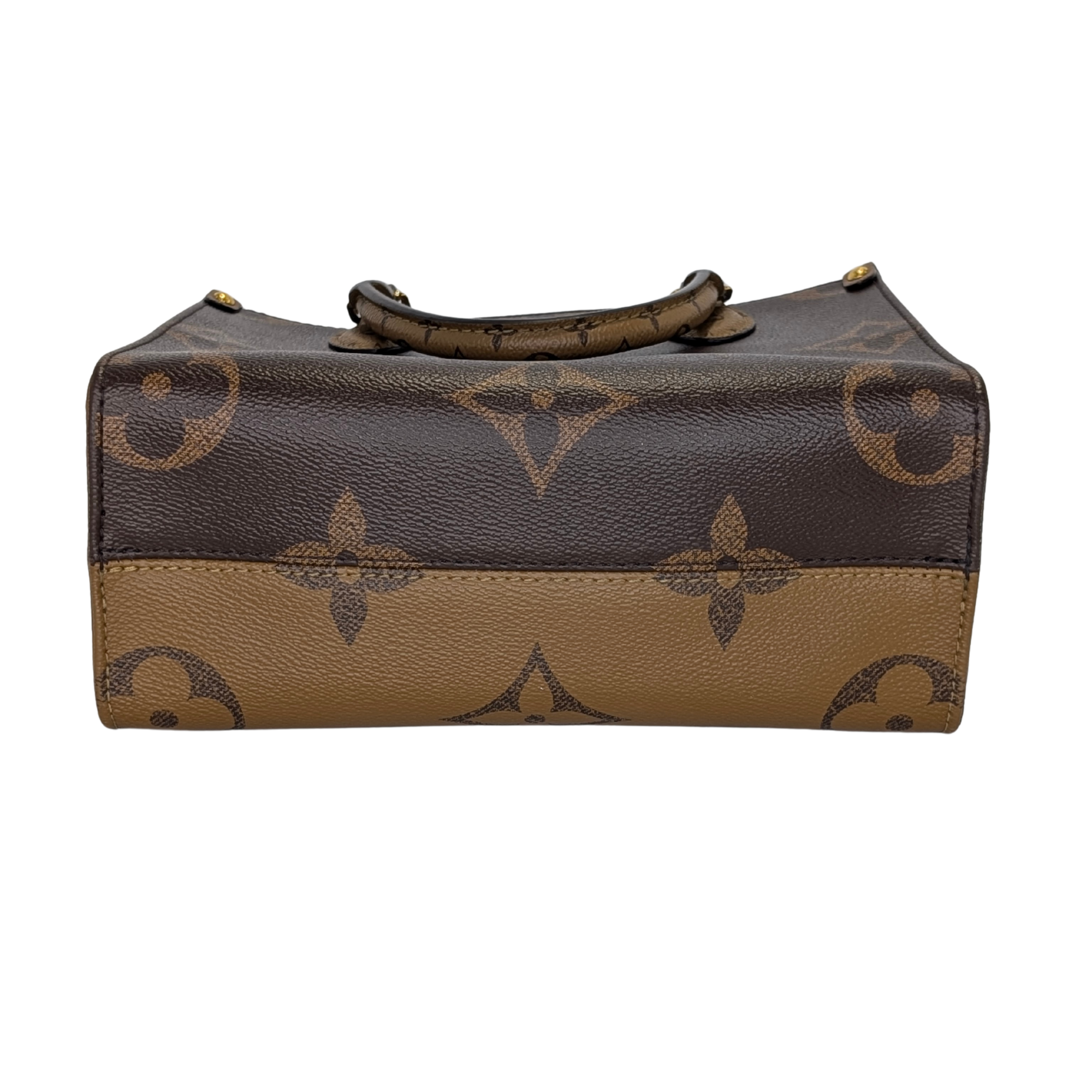 Louis Vuitton OnTheGo PM Monogram Handbag Brown