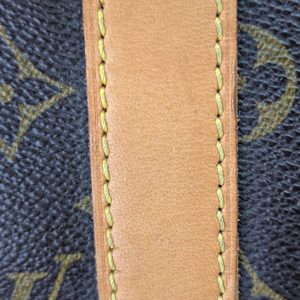 Louis Vuitton Monogram Keepall Bandoulière 50 Duffle Bag Brown