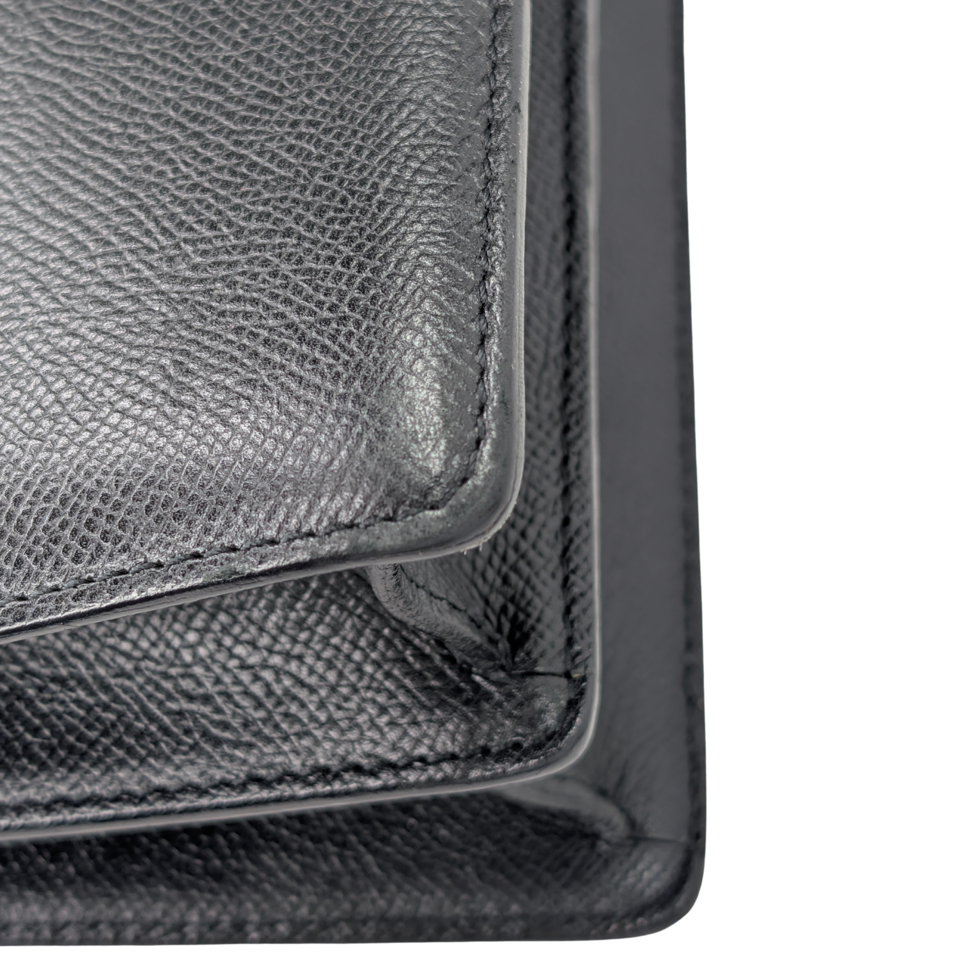 Bvlgari Leather Shoulder Bag Black