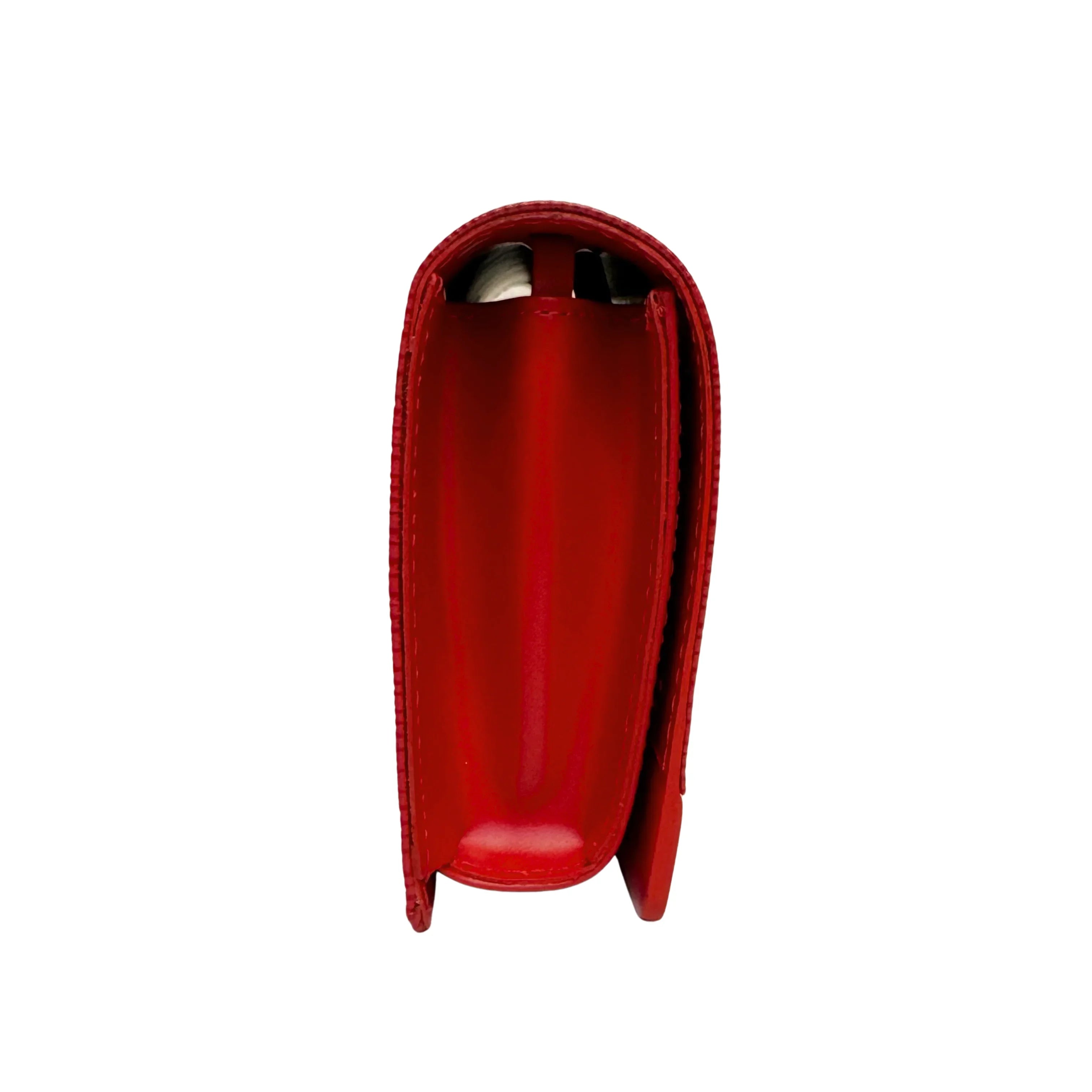 Louis Vuitton Epi Honfleur Castillan Red Shoulder Bag