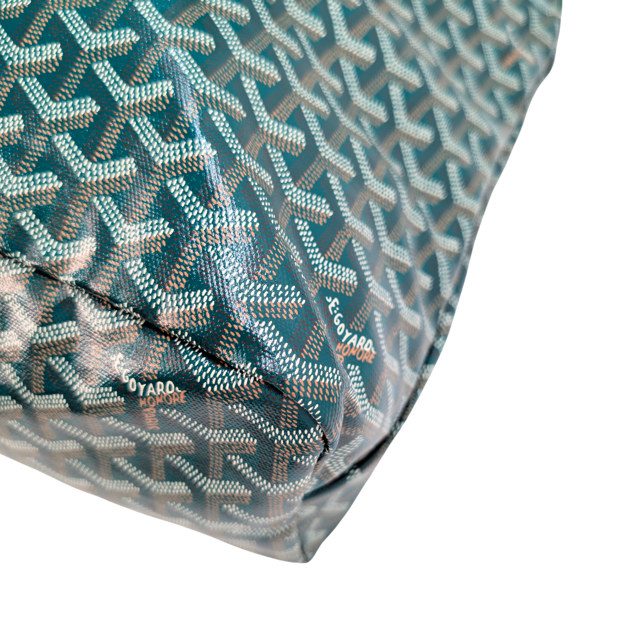 Goyard Boheme Hobo PM Goyardine Bag Green