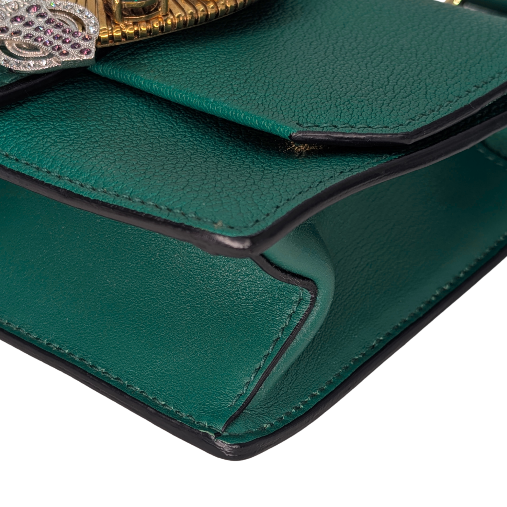 Miu Miu Madras Crystal Embellished Crossbody Bag