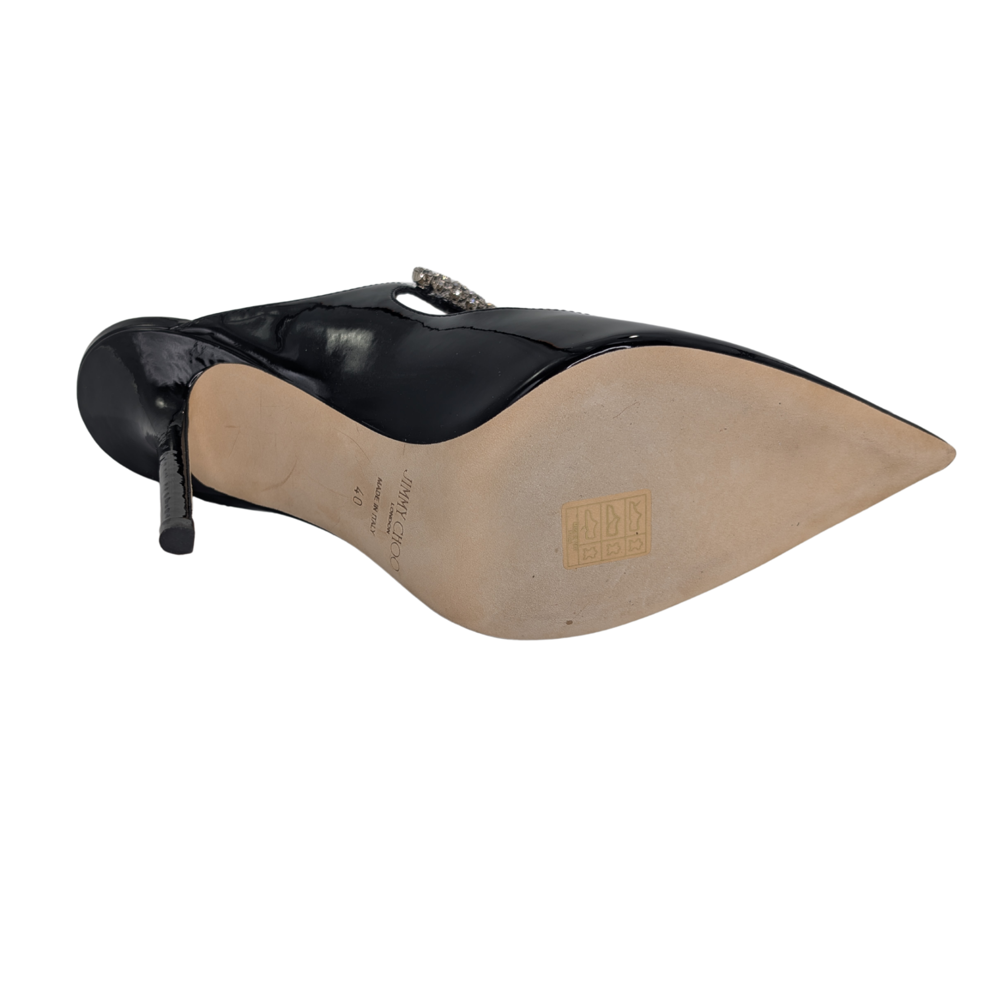 Jimmy Choo Bing 100 Heels Black 40