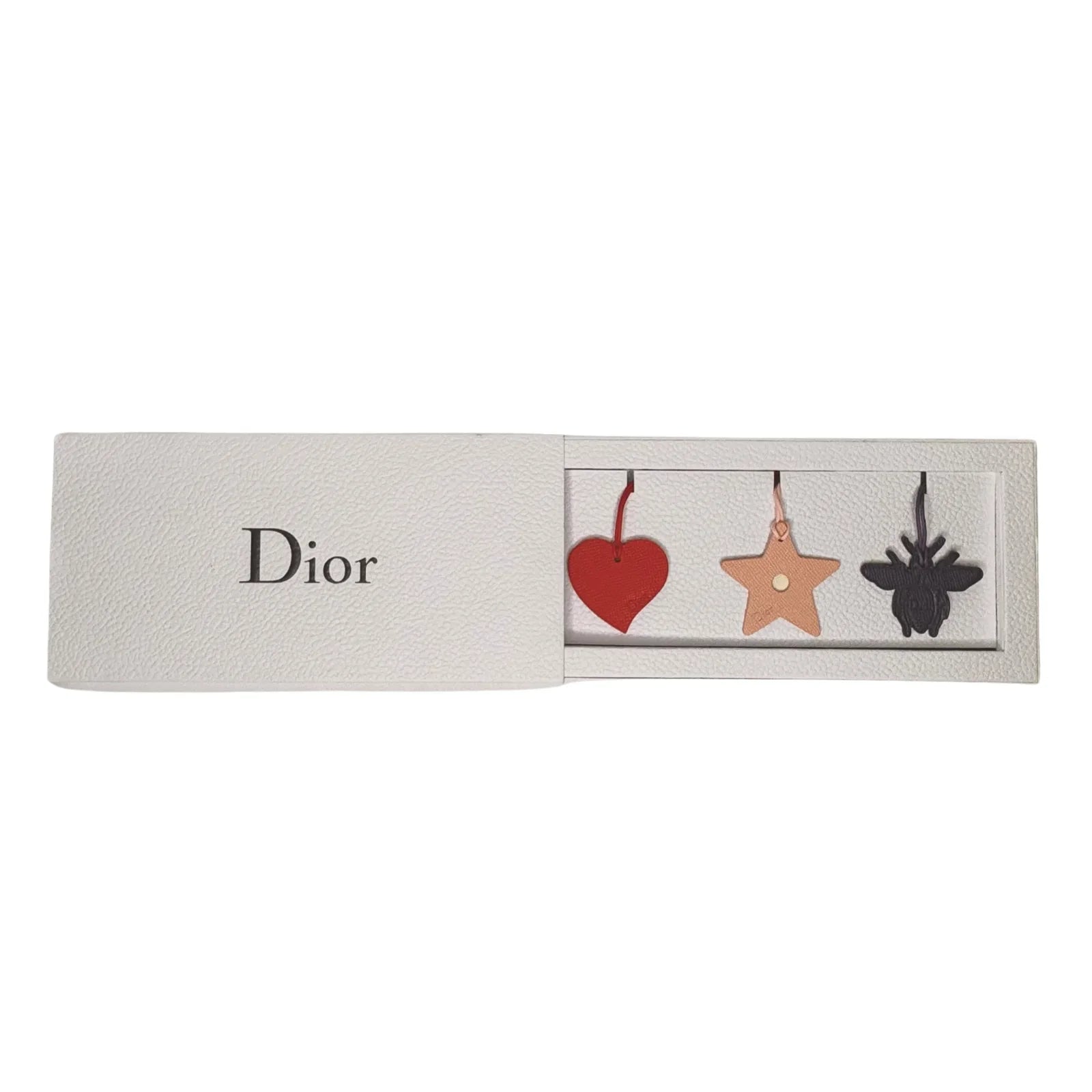 Dior Leather Bag Charms Set of 3