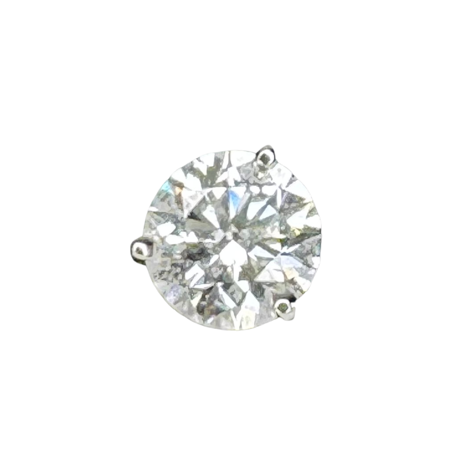 Tiffany & Co. 2.07ct Diamond Stud Earrings in Platinum