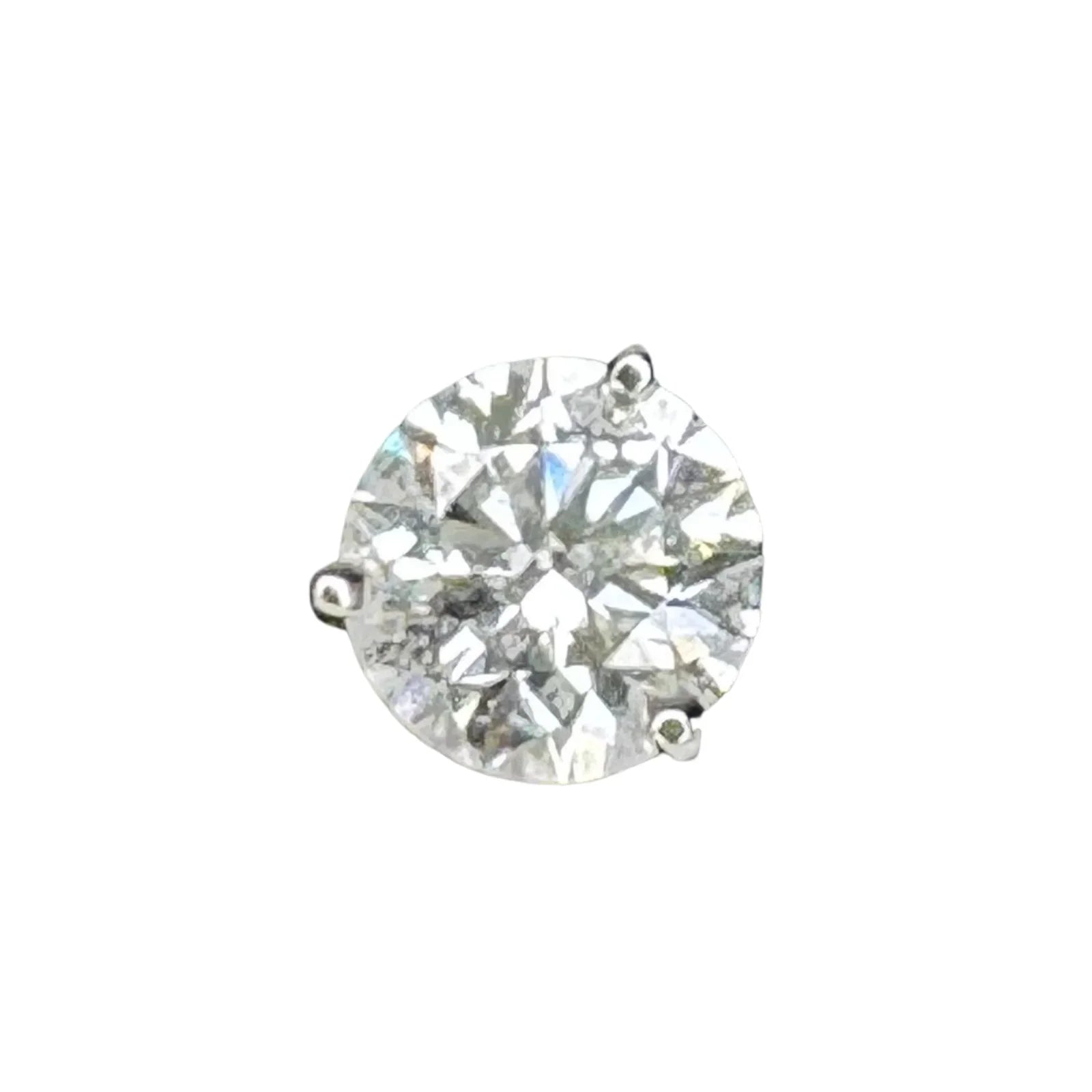Tiffany & Co. 2.07ct Diamond Stud Earrings in Platinum
