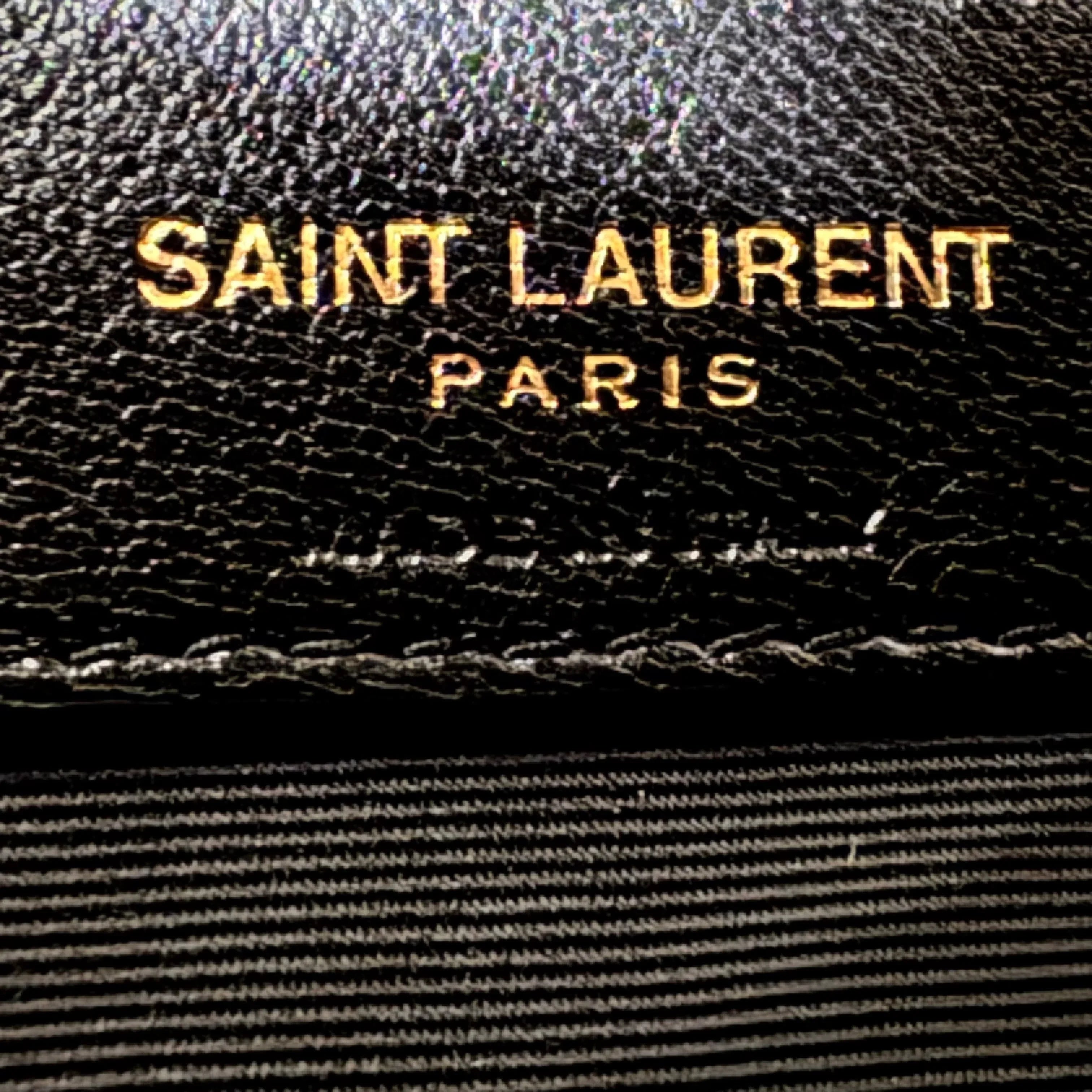Saint Laurent Lambskin Toy Loulou Puffer Chain Bag – Dark Beige