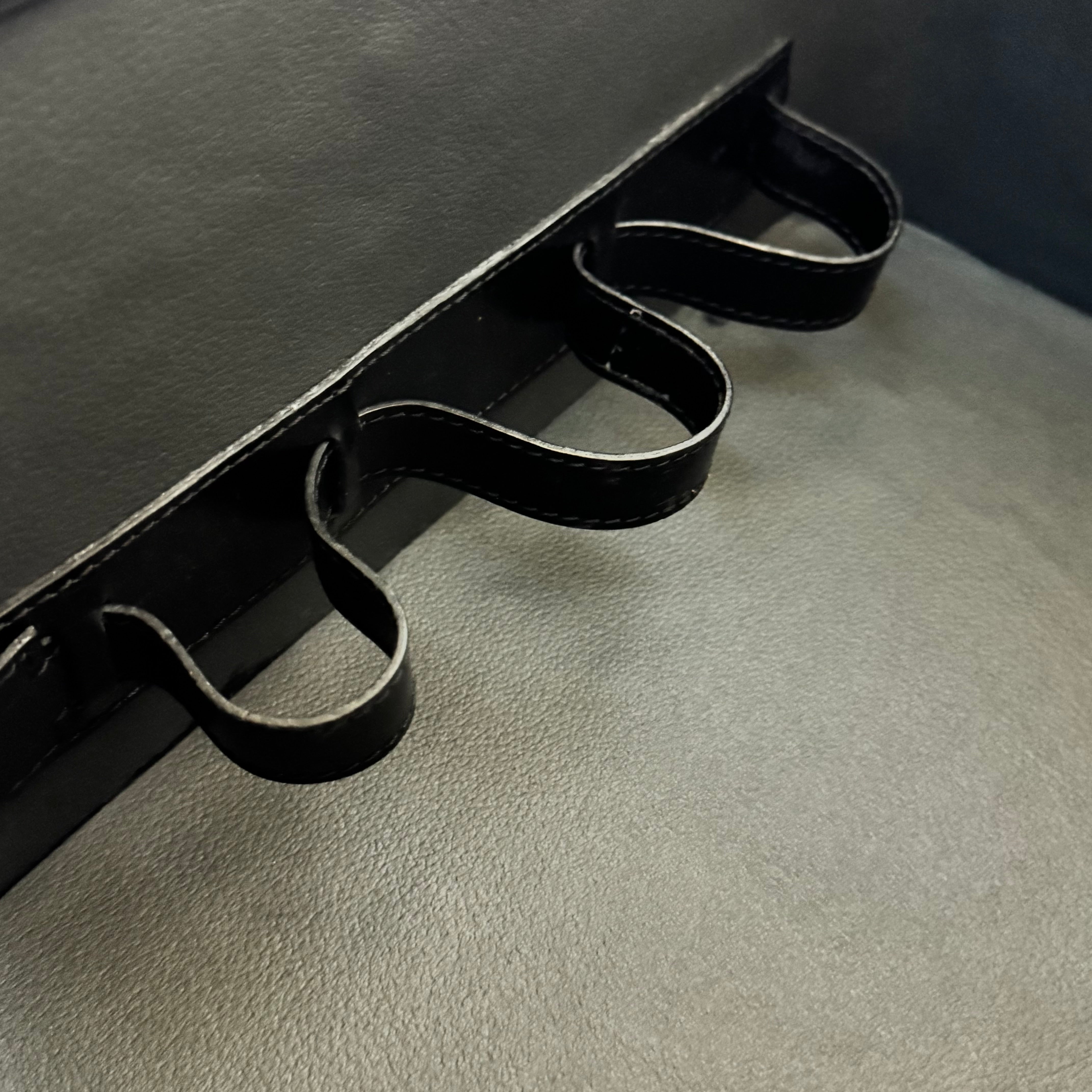 Louis Vuitton Black Epi Leather Train Case Luggage bag Black