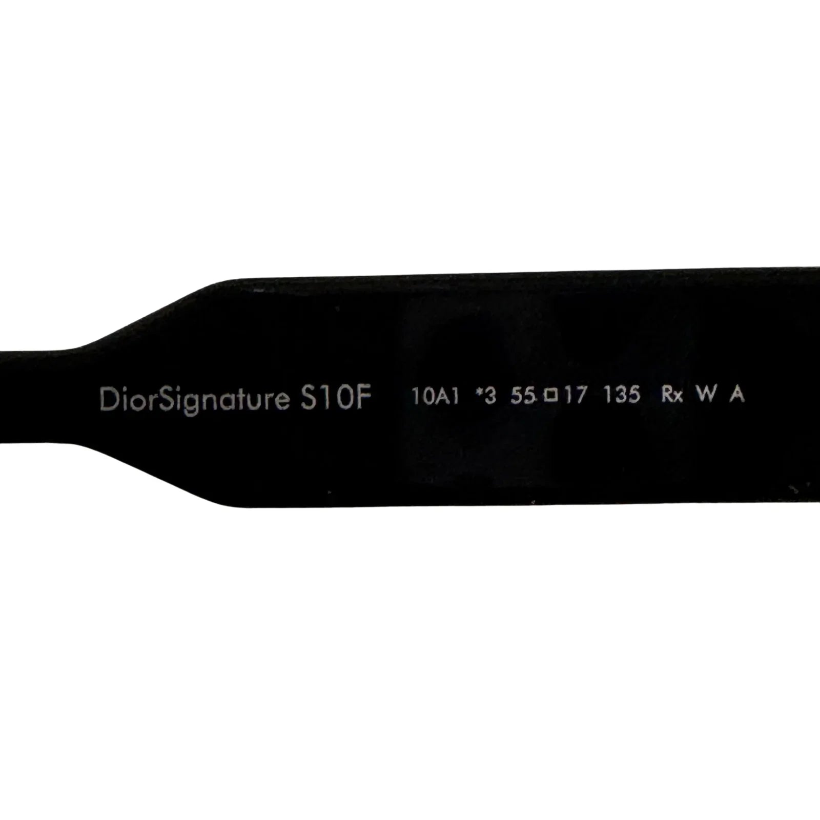 Dior Signature S10F Black Butterfly Sunglasses.