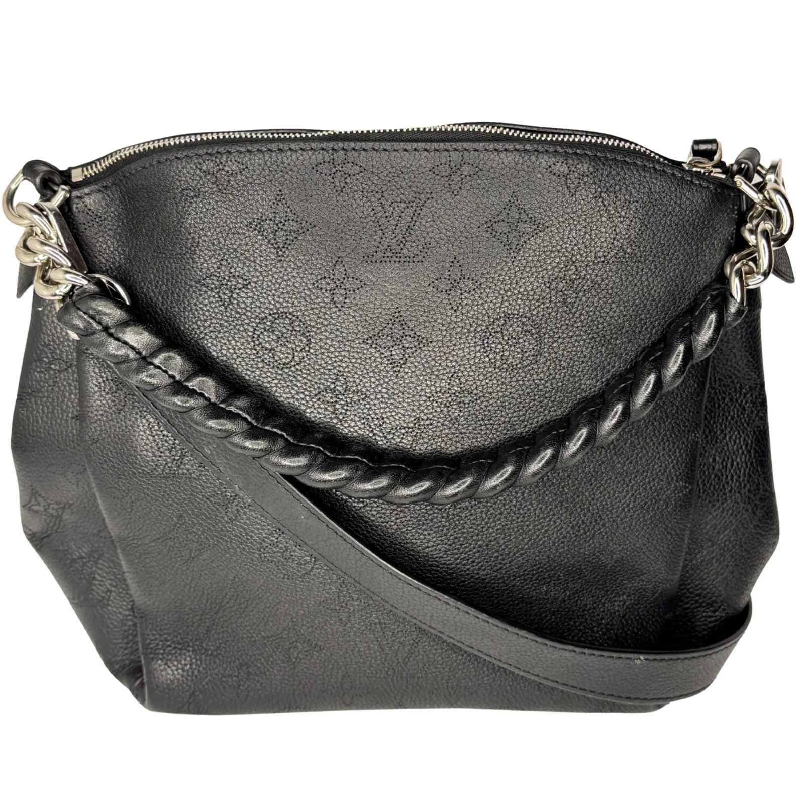 Louis Vuitton Mahina Babylone Chain BB ā Black Bag