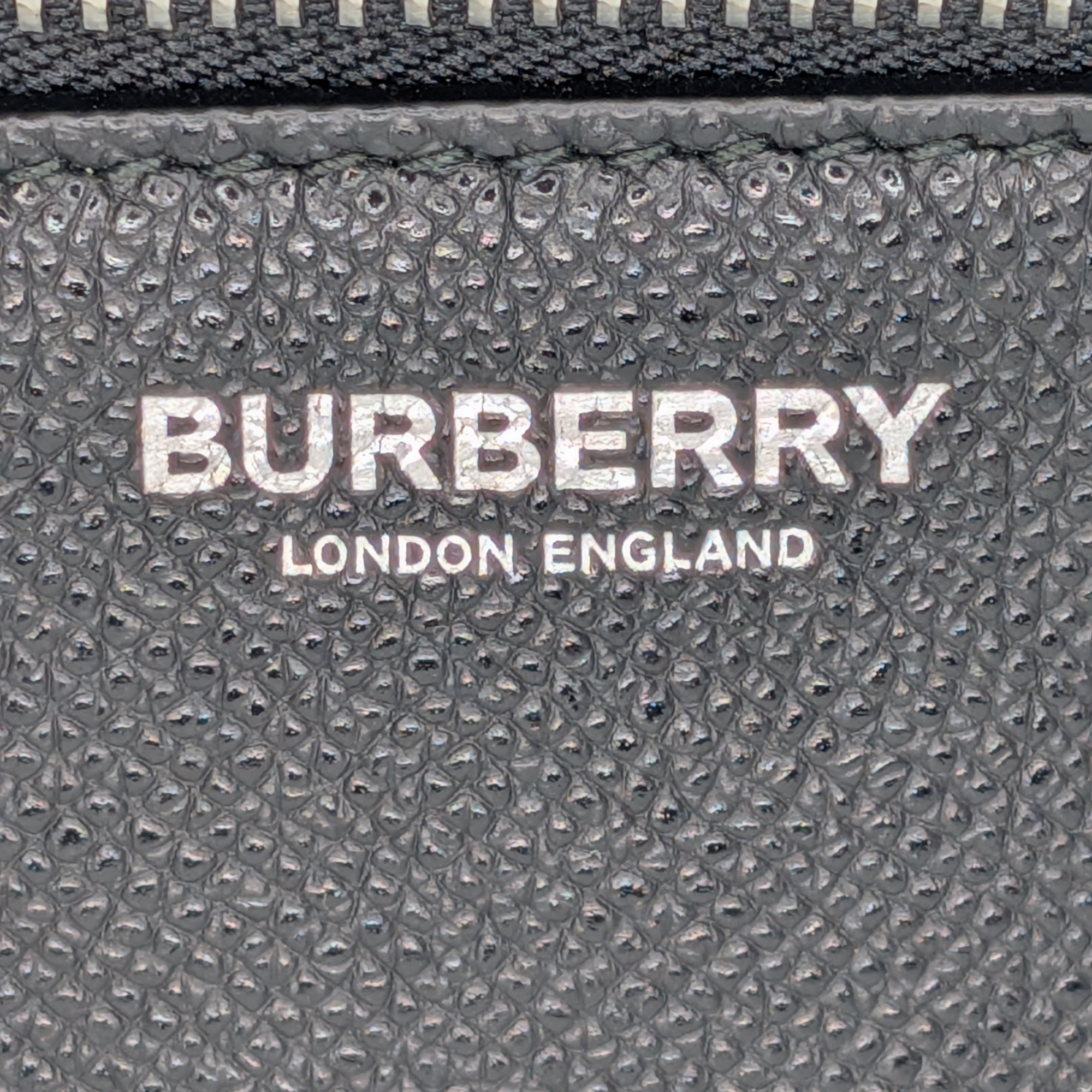 Burberry Paddy Crossbody Bag Leather Black