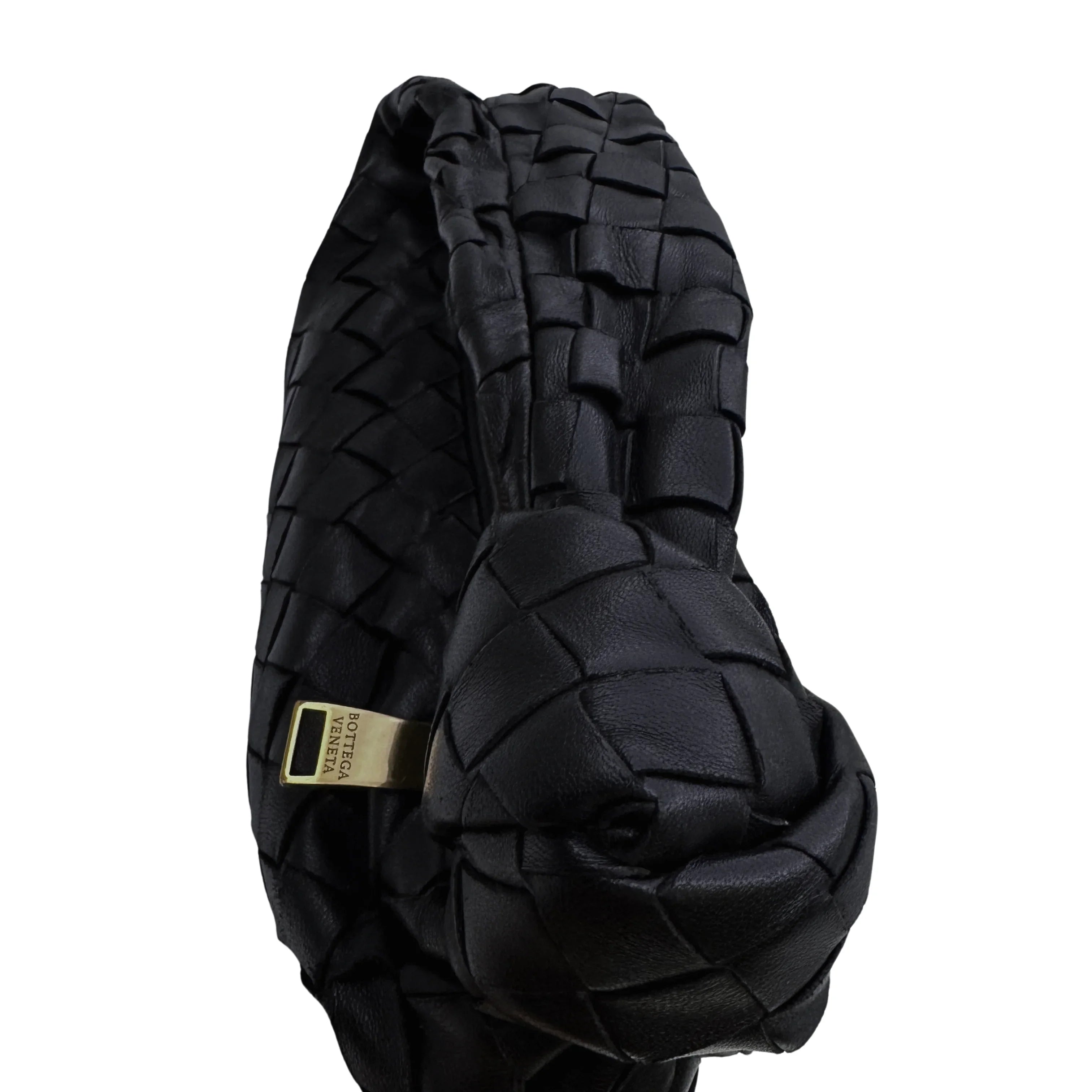 Bottega Veneta Jodie Hand Bag Mini Black - Lost Designer