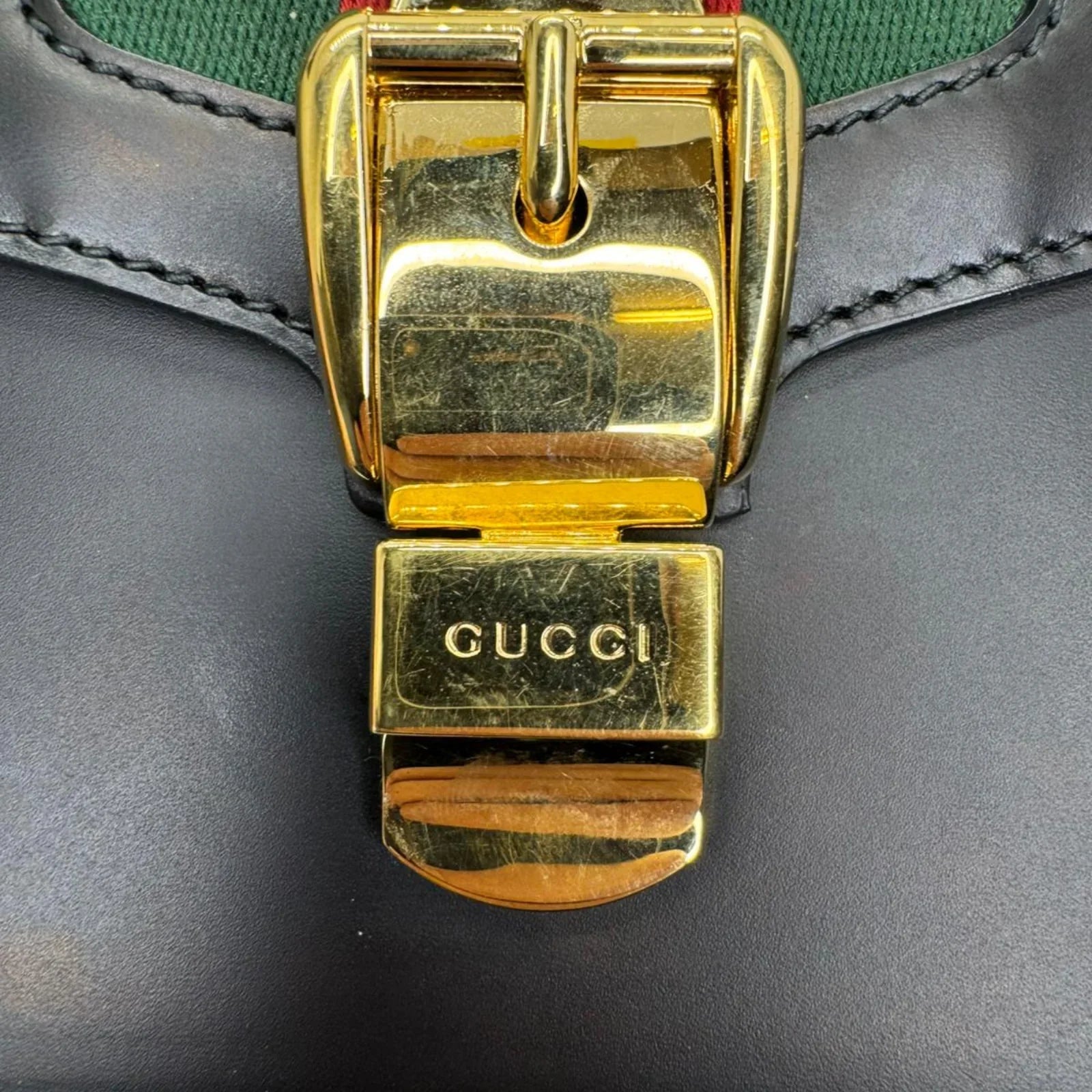 Gucci Small Sylvie Leather Black - Lost Designer