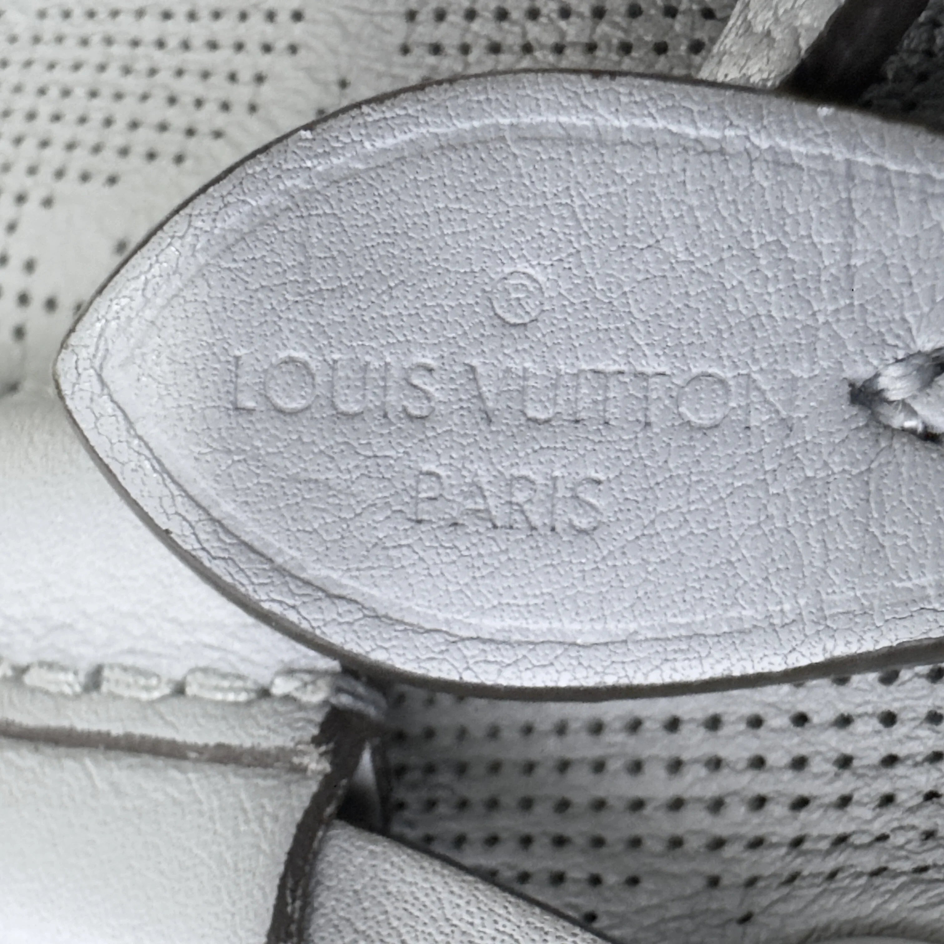 Louis Vuitton Bella Mahina Bag Leather Olympe Blue - Lost Designer