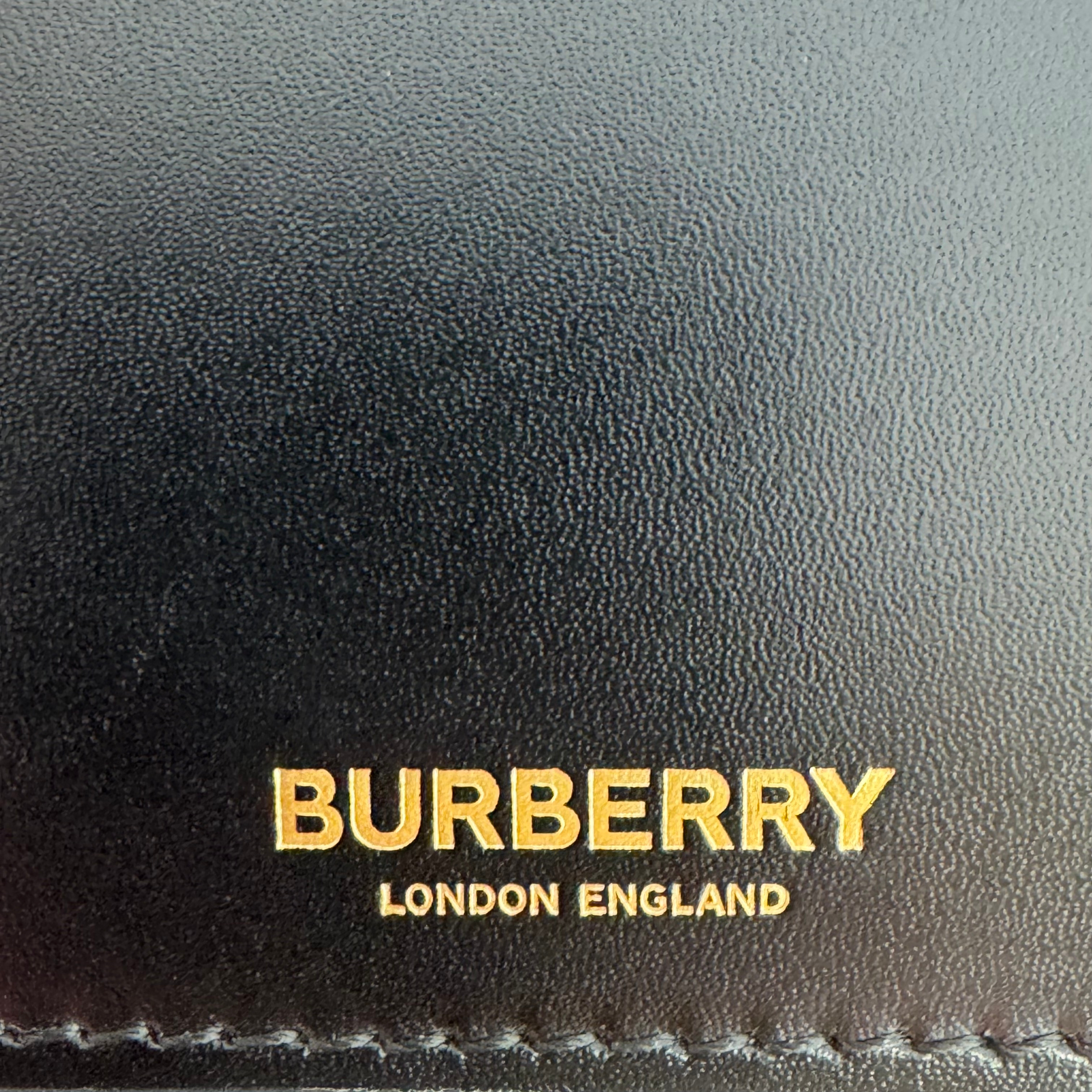 Burberry Small Olympia Handbag Leather Black