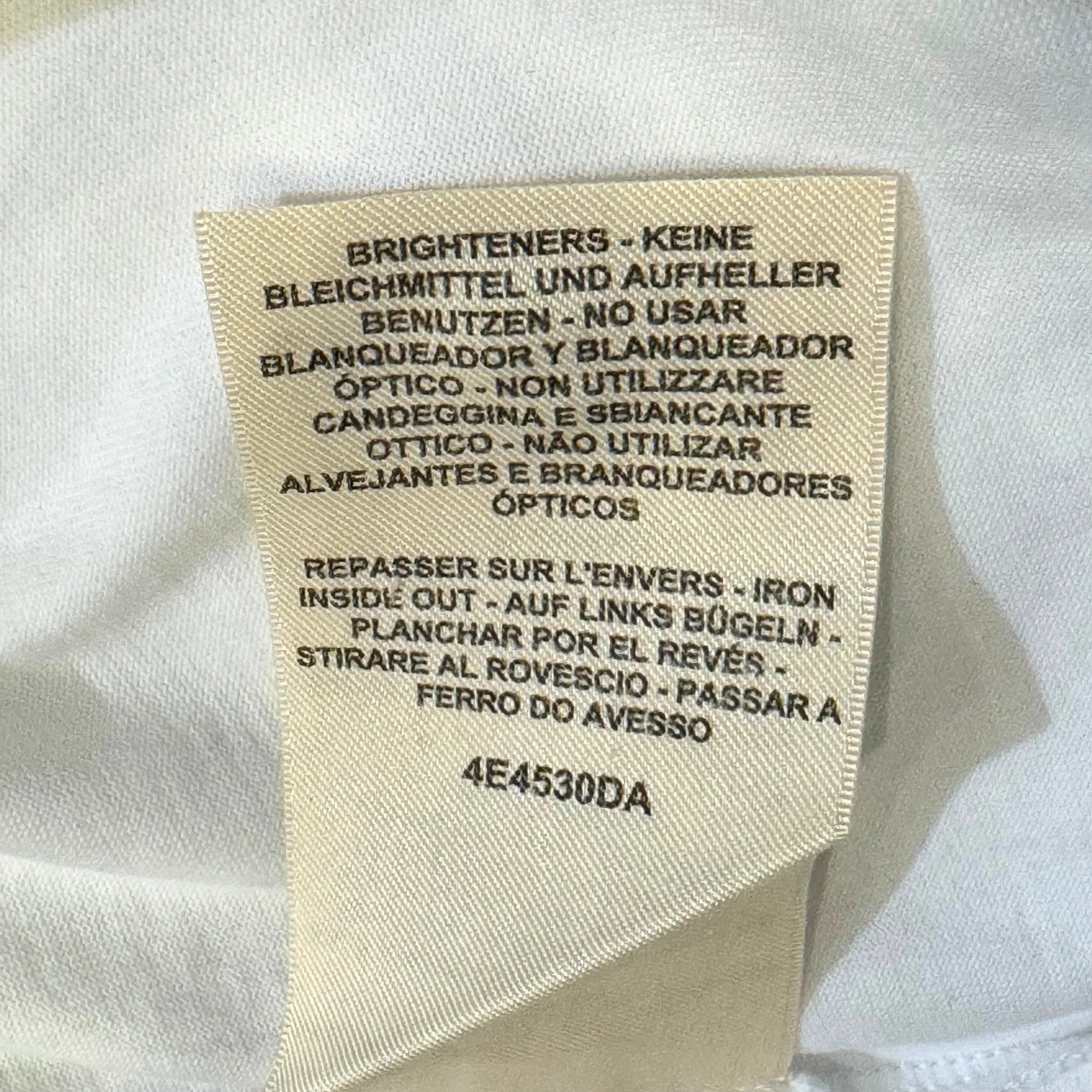 Hermes Della Cavalleria Mid T shirt Dress White 38