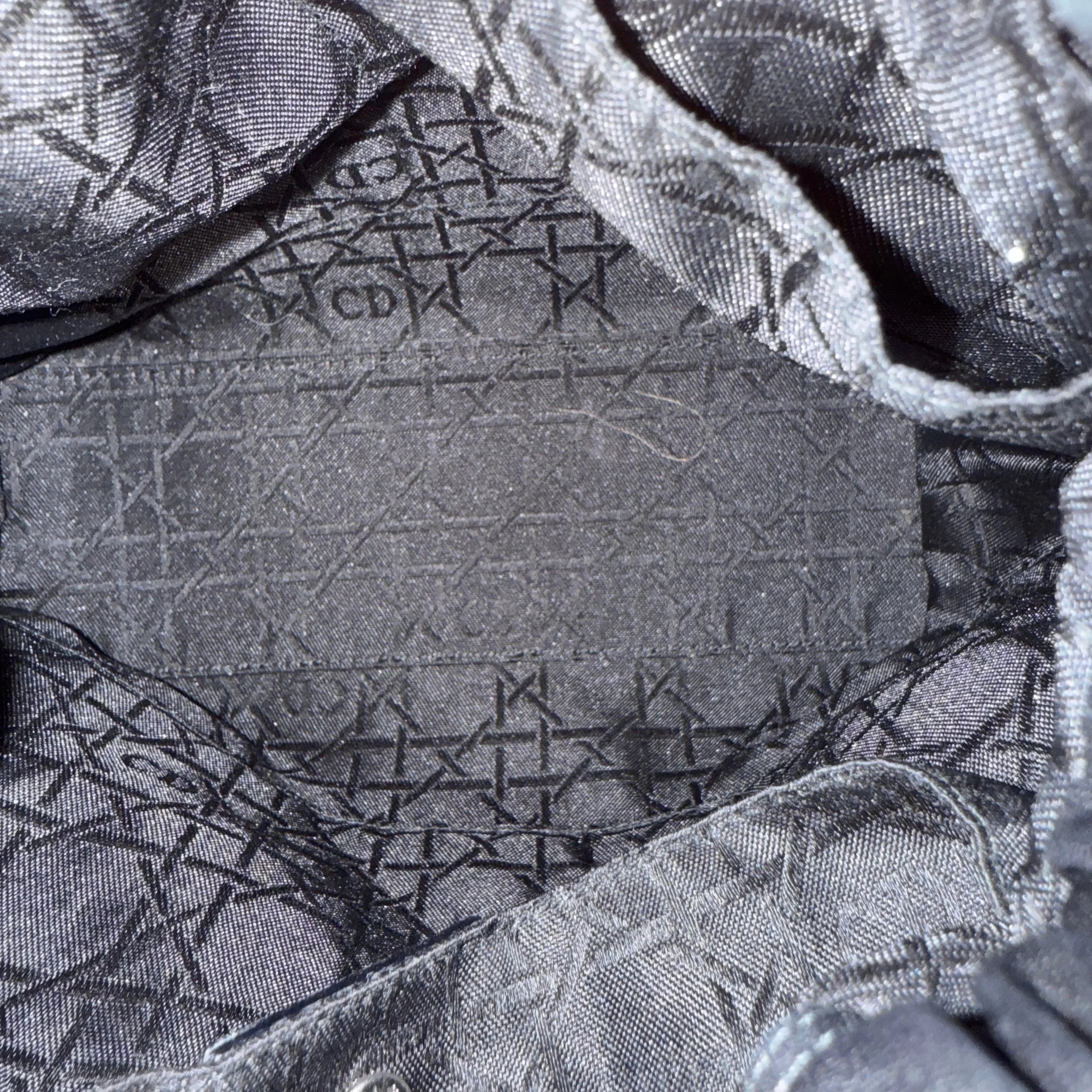 Christian Dior Malice Pearl Handbag Leather Black - Lost Designer