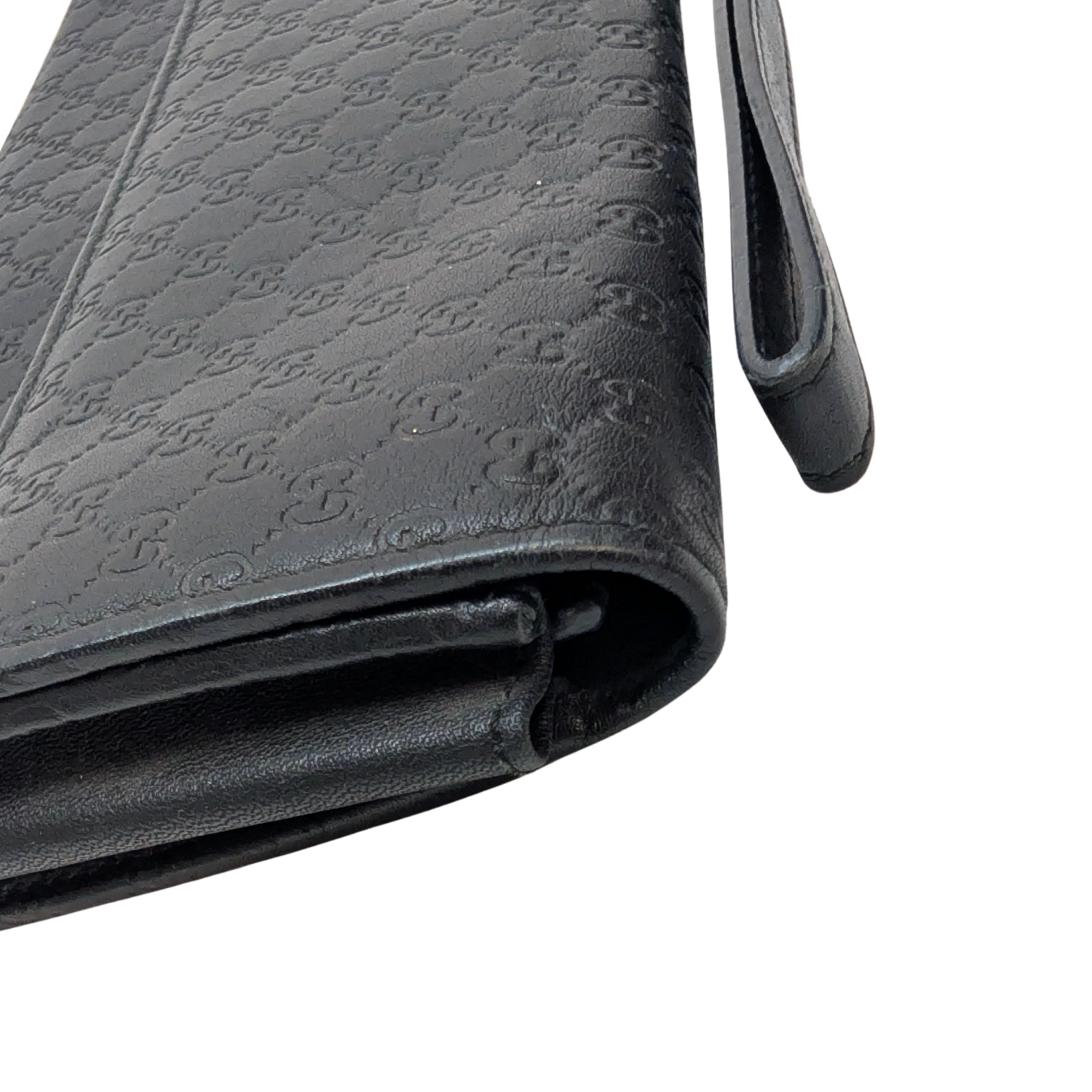Gucci Microguccissima Clutch Wallet Black