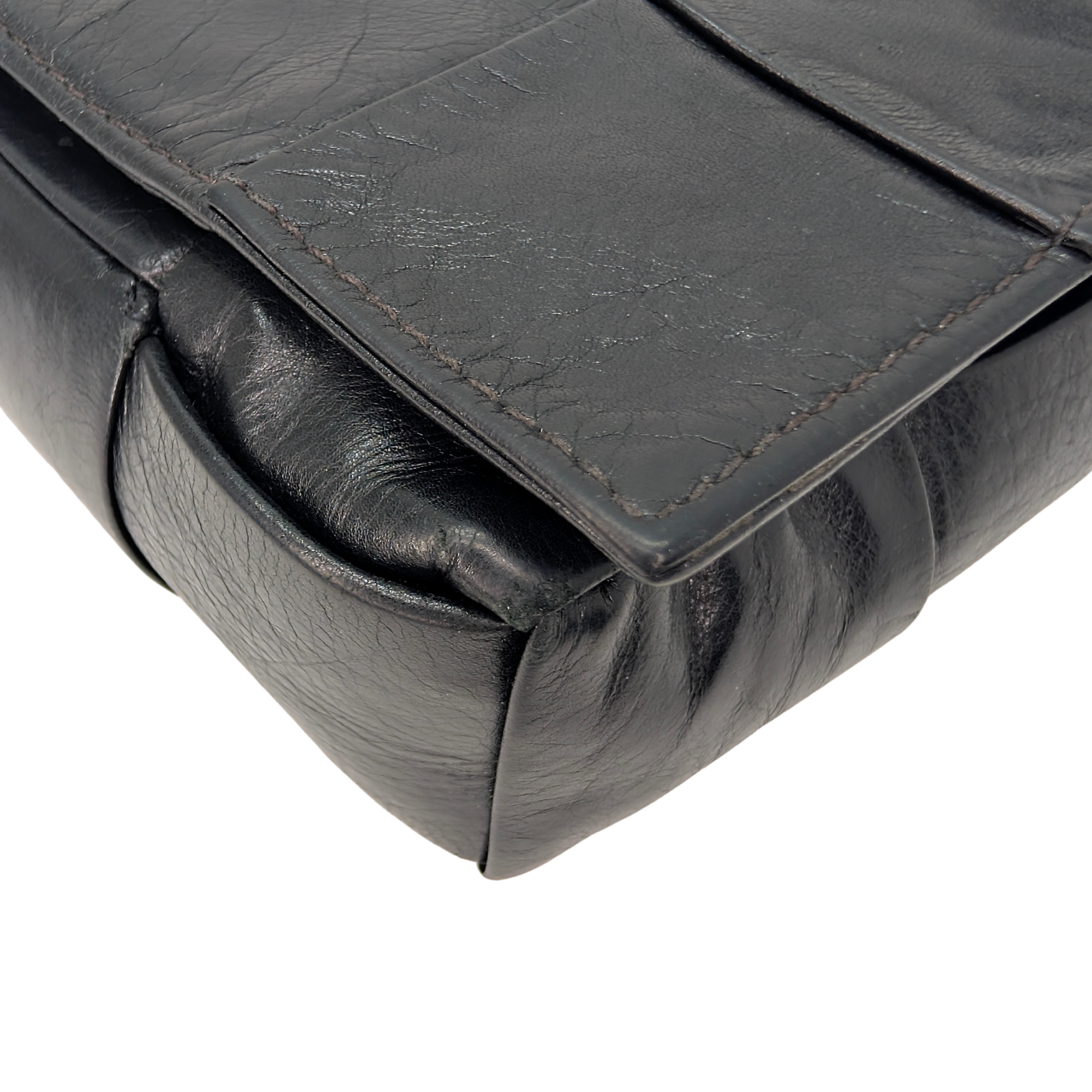 Bottega Veneta Intrecciato Cassette Bag Black