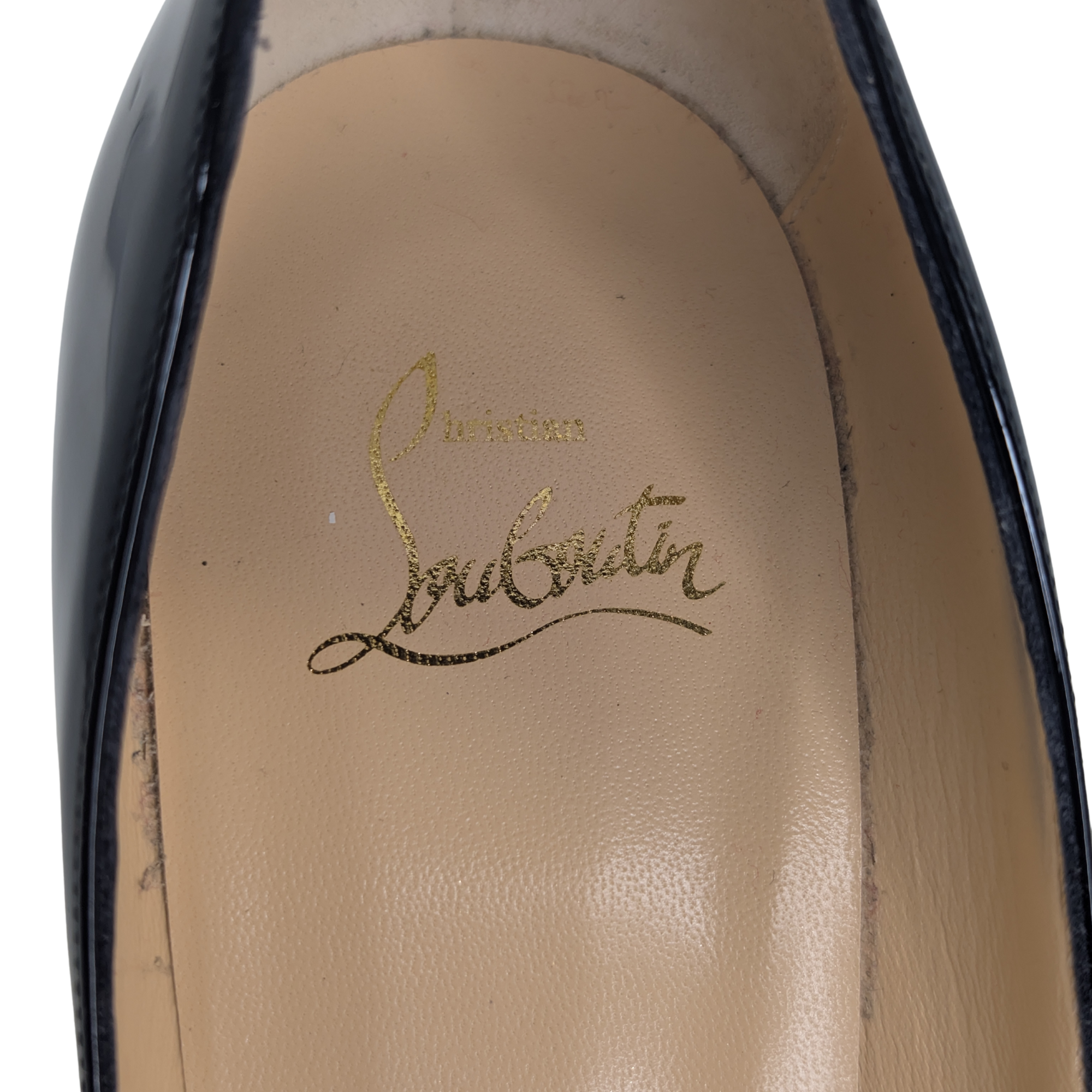 Christian Louboutin Kate 100 Heels Black 38½