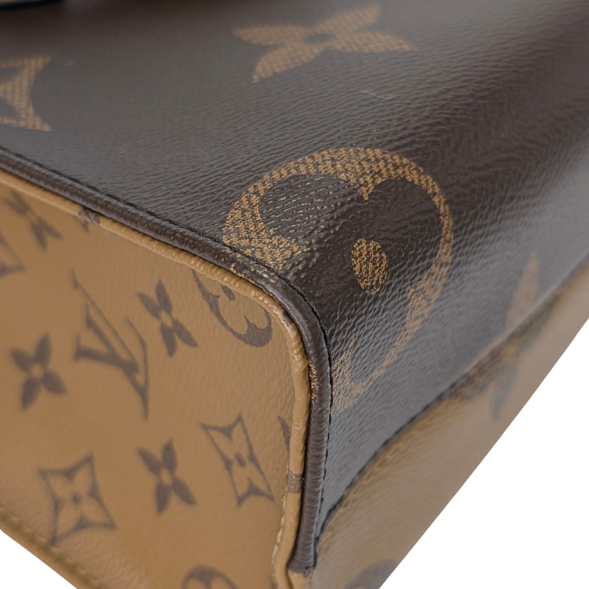 Louis Vuitton OnTheGo PM Monogram Handbag Brown