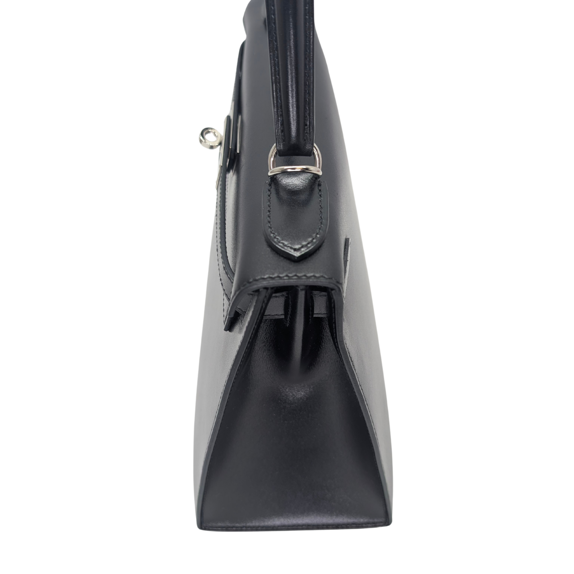 Hermès Kelly 28 SHW Box Leather W Stamp 2024 Black