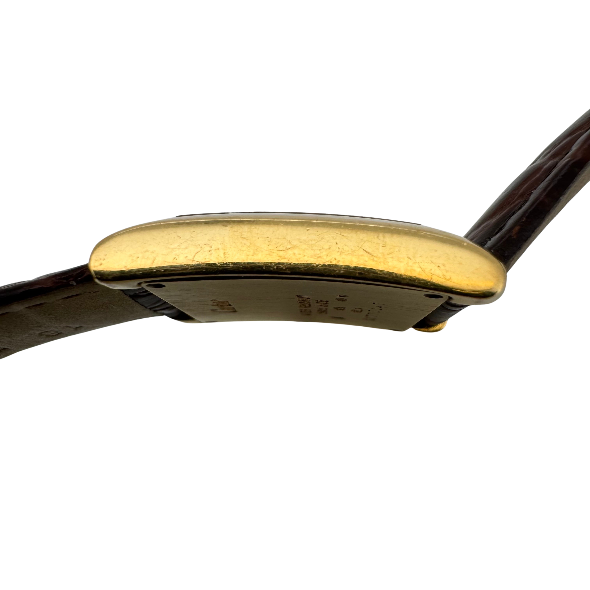 Cartier Tank 1821 Francaise 18k Gold Watch