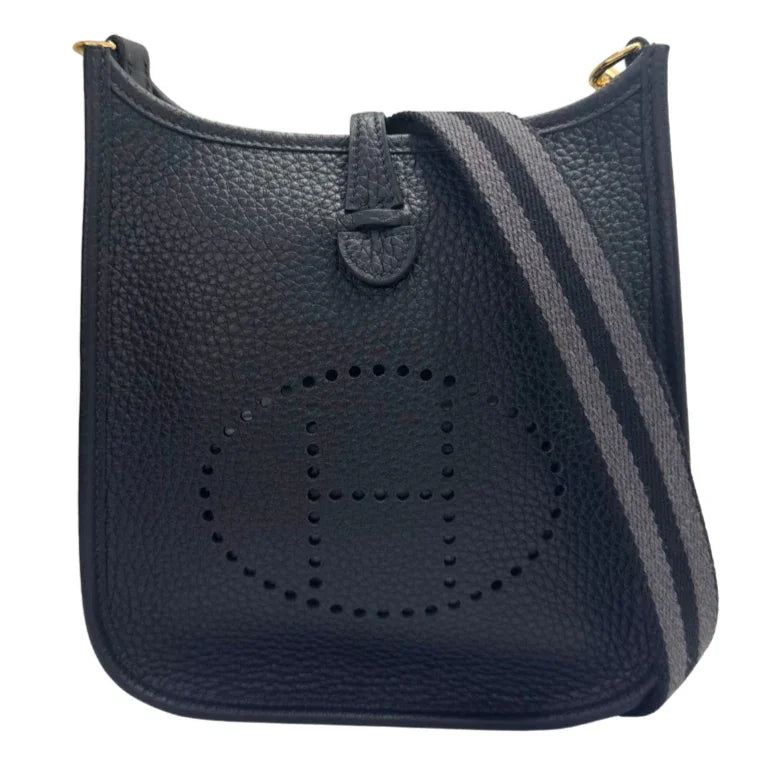 Hermés Evelyn Mini Crossbody Bag W Stamp 2024 Black - Lost Designer