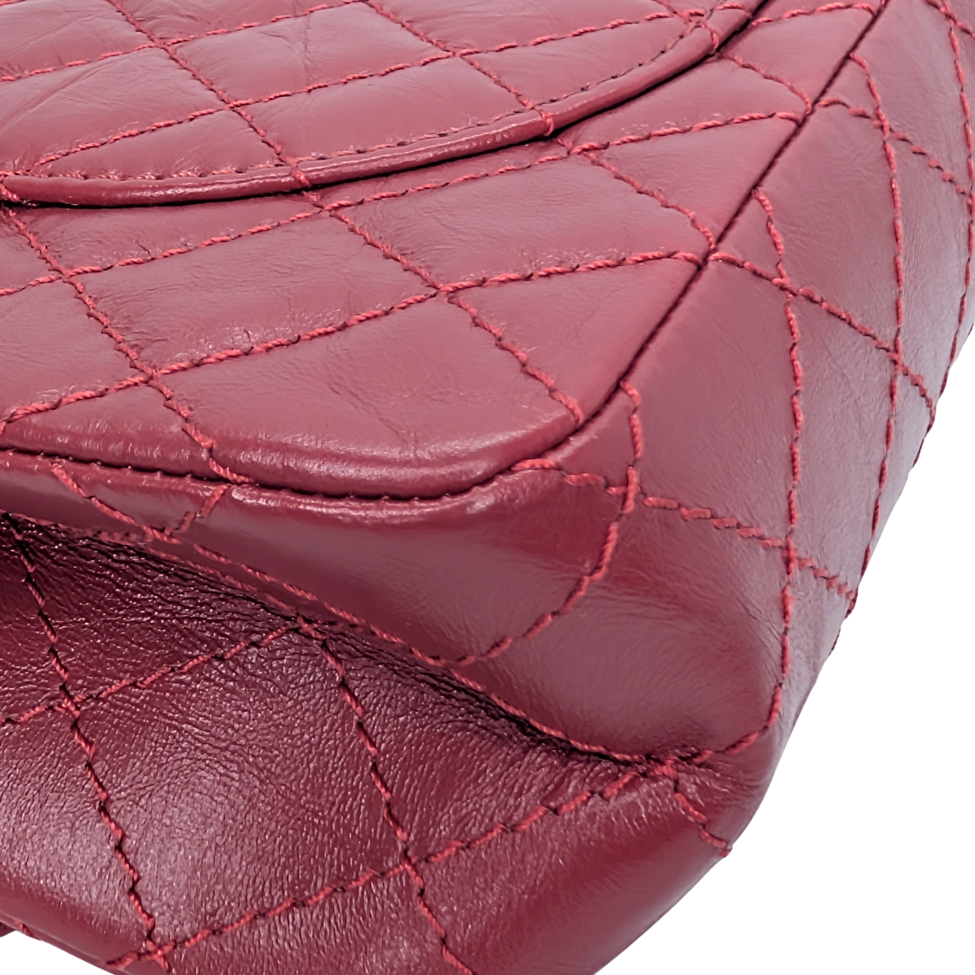 Chanel 2.55 Reissue 28 Series Double Flap Bag Red