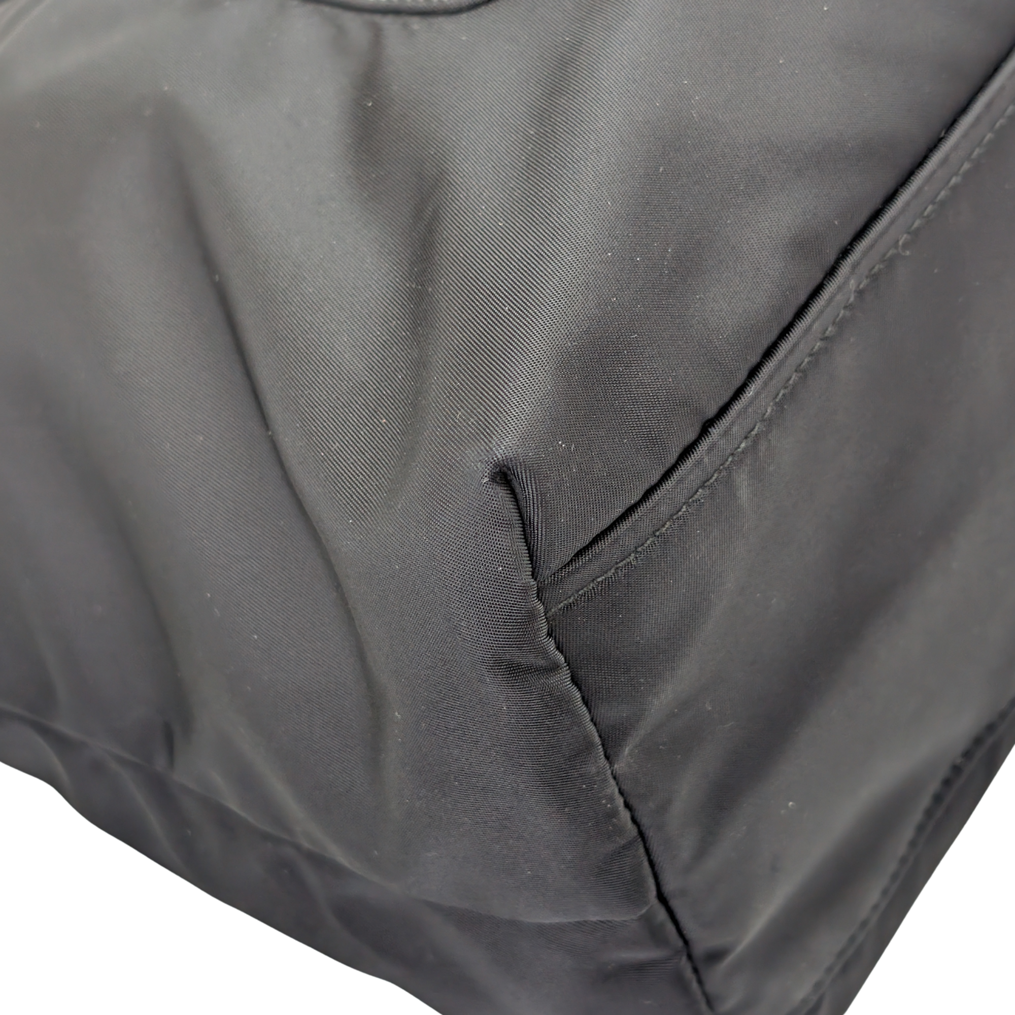 Prada Tessuto Re-Nylon Shopping Tote Black - Lost Designer