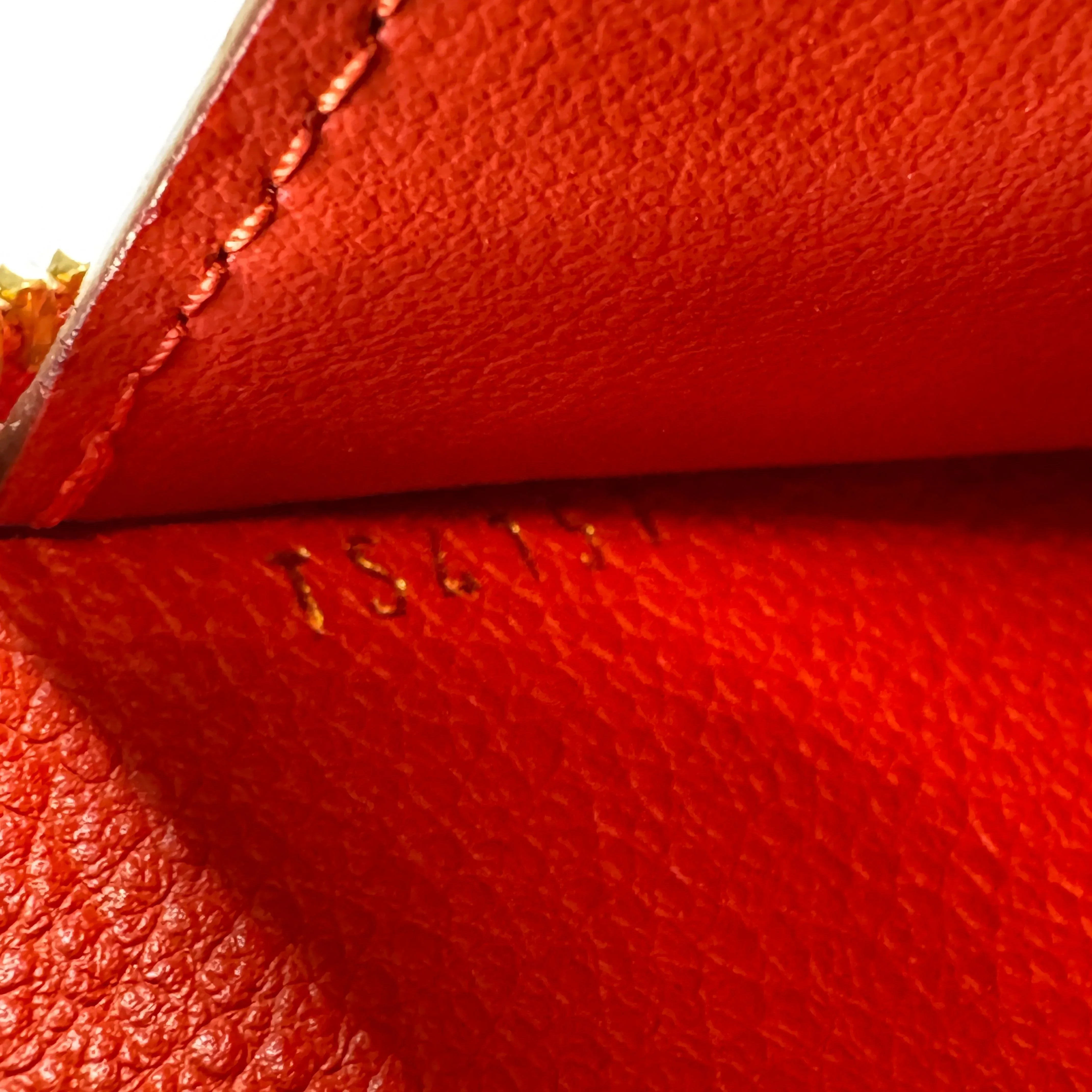 Louis Vuitton Empreinte Wallet Leather Red - Lost Designer