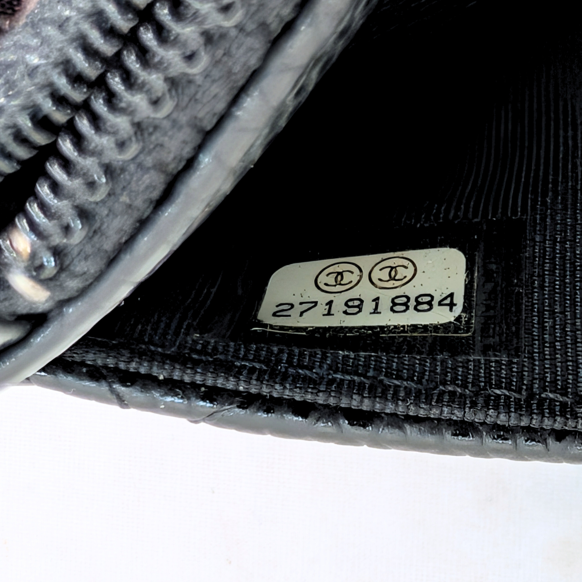 Chanel Wallet on Chain Caviar Black