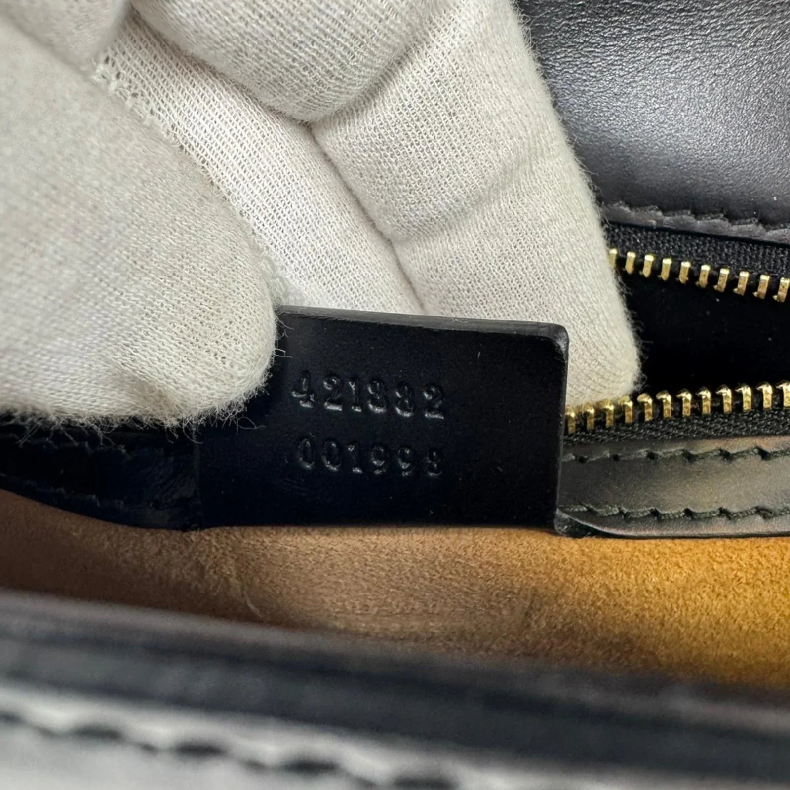 Gucci Small Sylvie Leather Black - Lost Designer