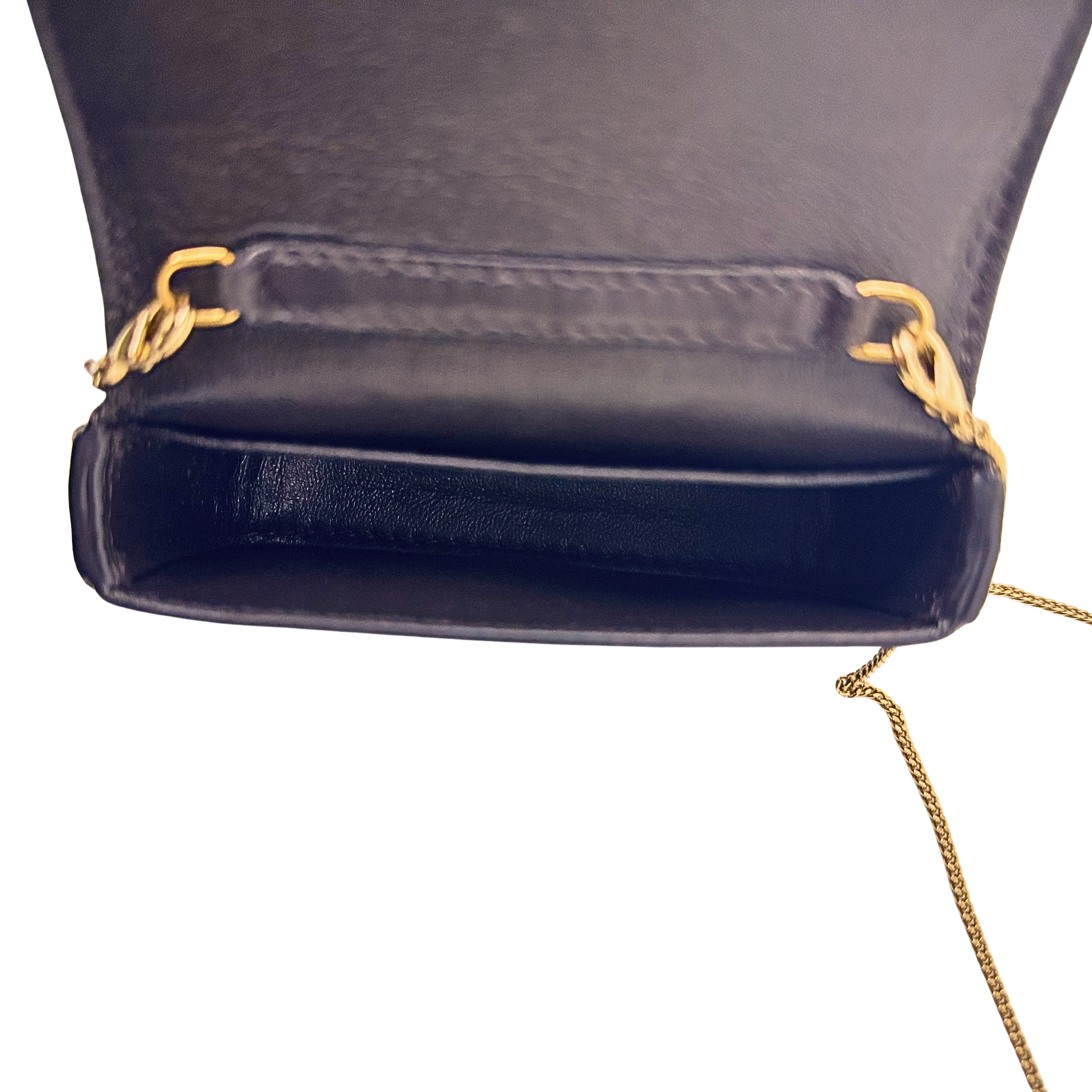 Fendi Nano Baguette Crossbody Bag Brown