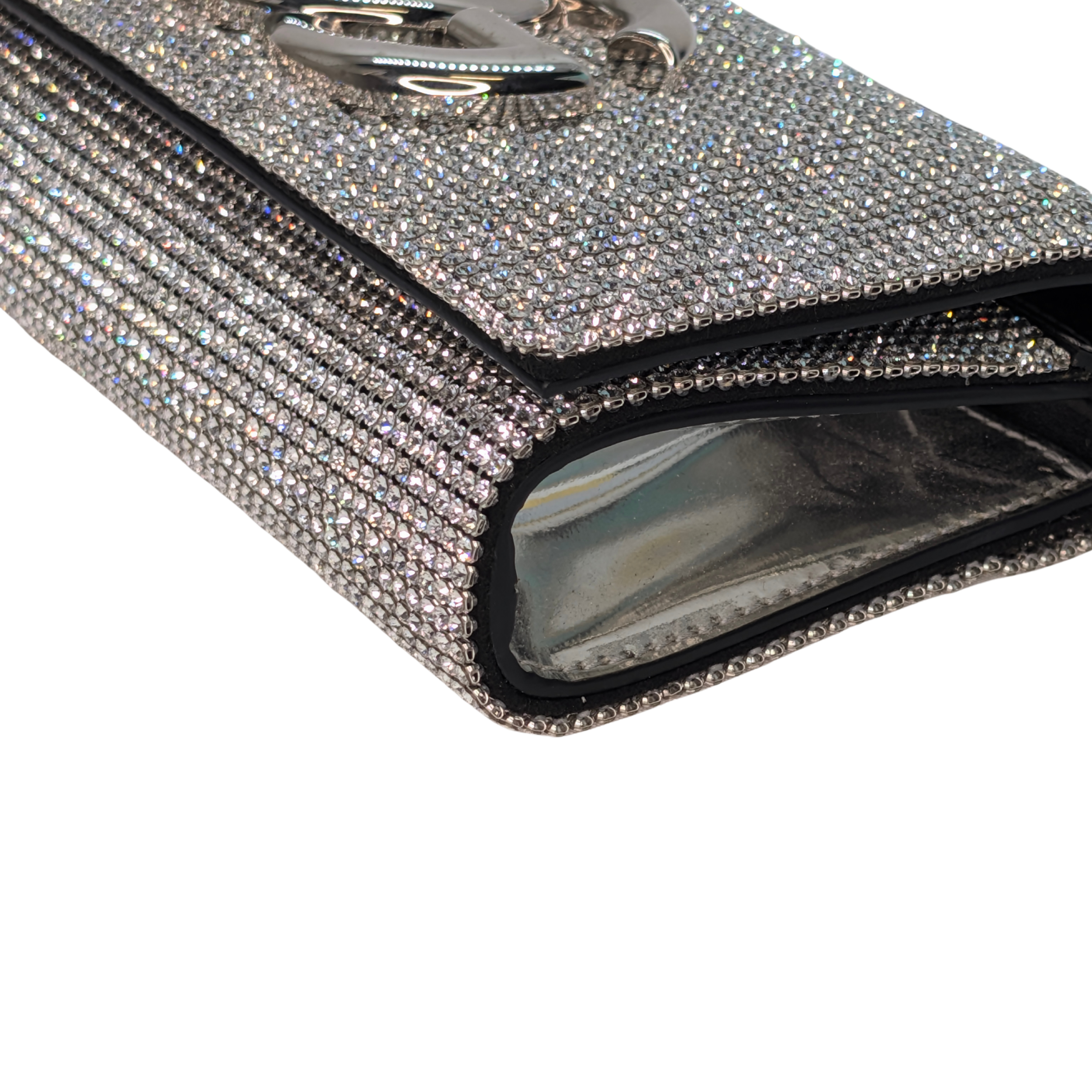 Dolce & Gabbana DG Logo Crystals Embellished Bag